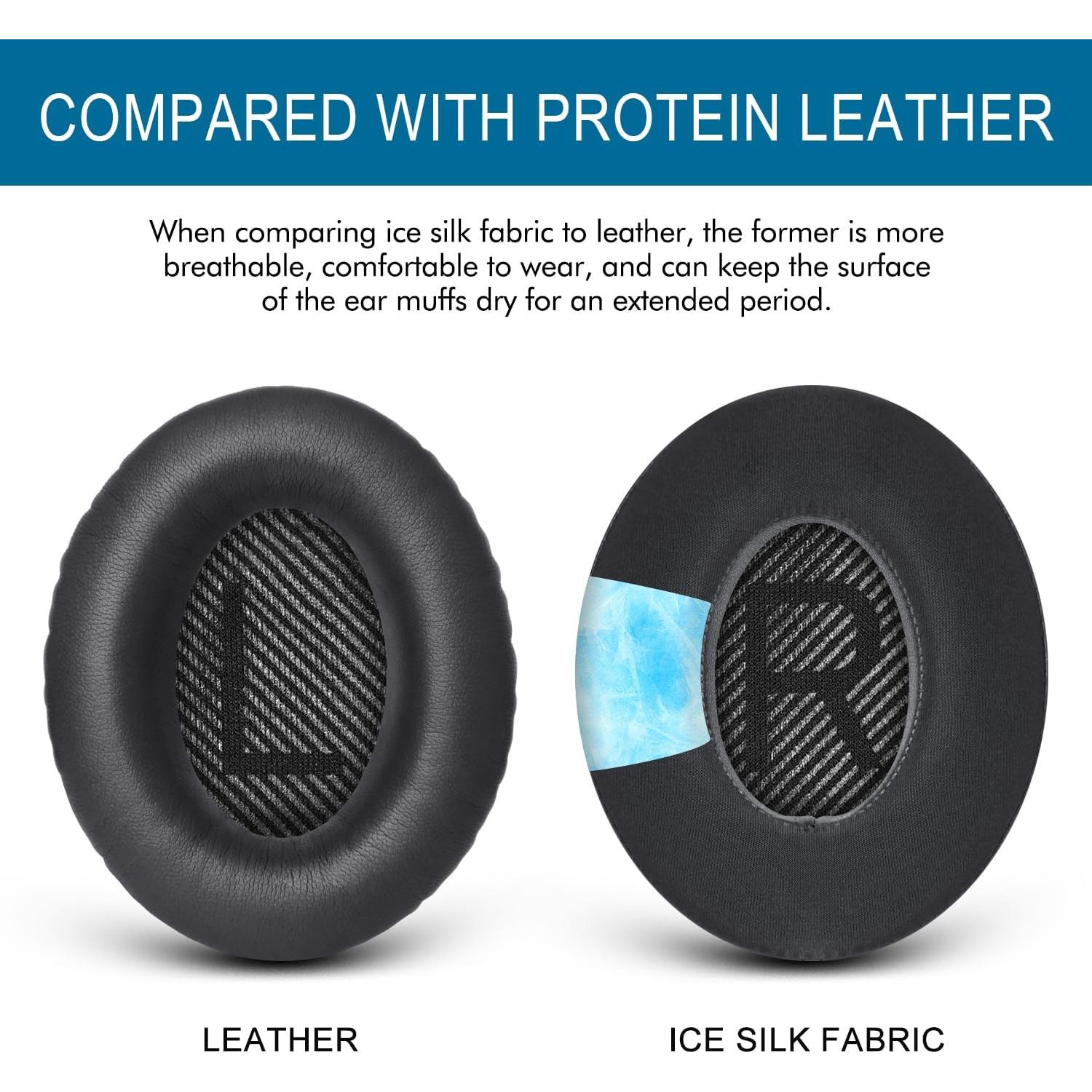 Almohadillas de Gel Refrigerante GEVO para Bose QC35 y QC35 II