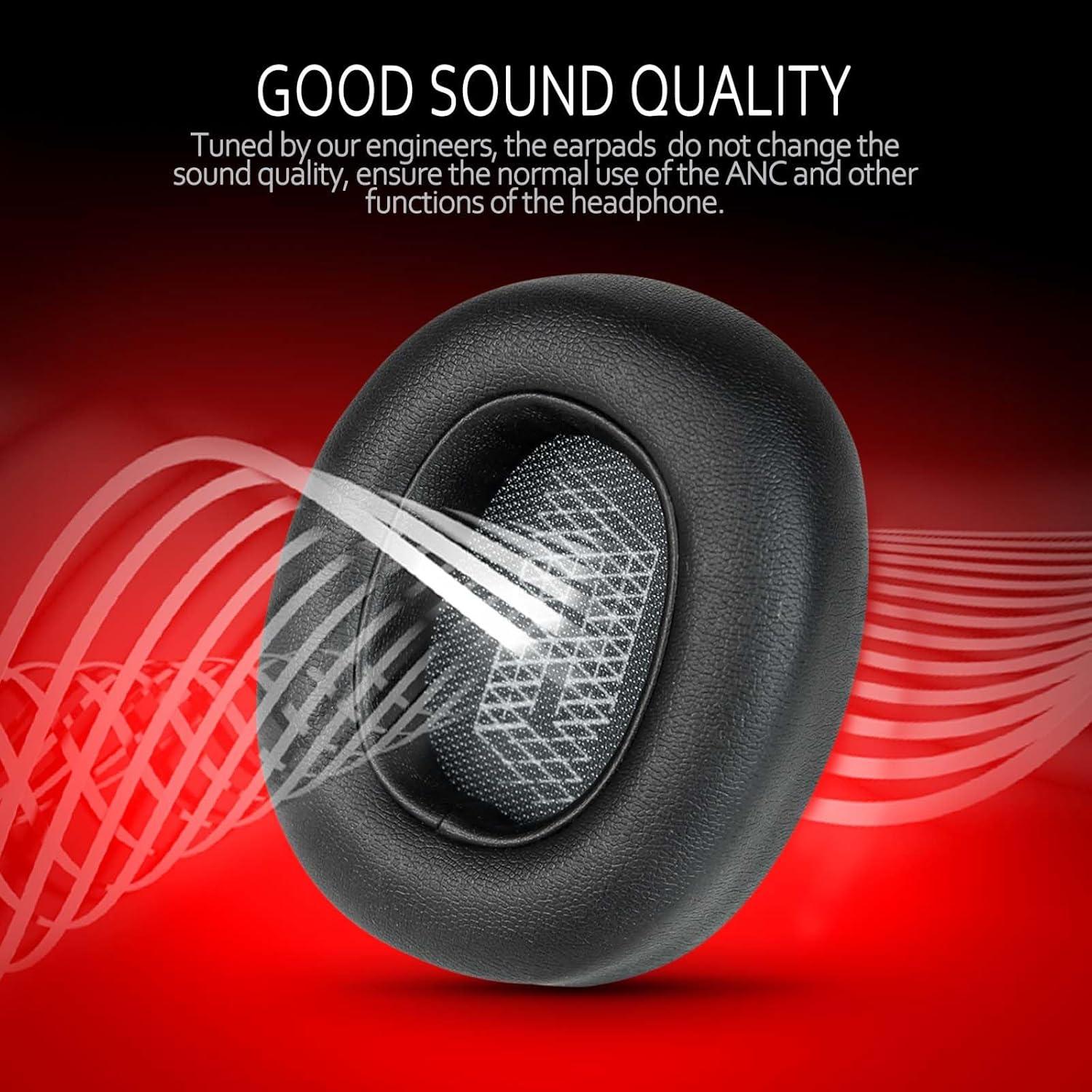 Almohadillas de Repuesto Krone Kalpasmos para Auriculares JBL - Negro