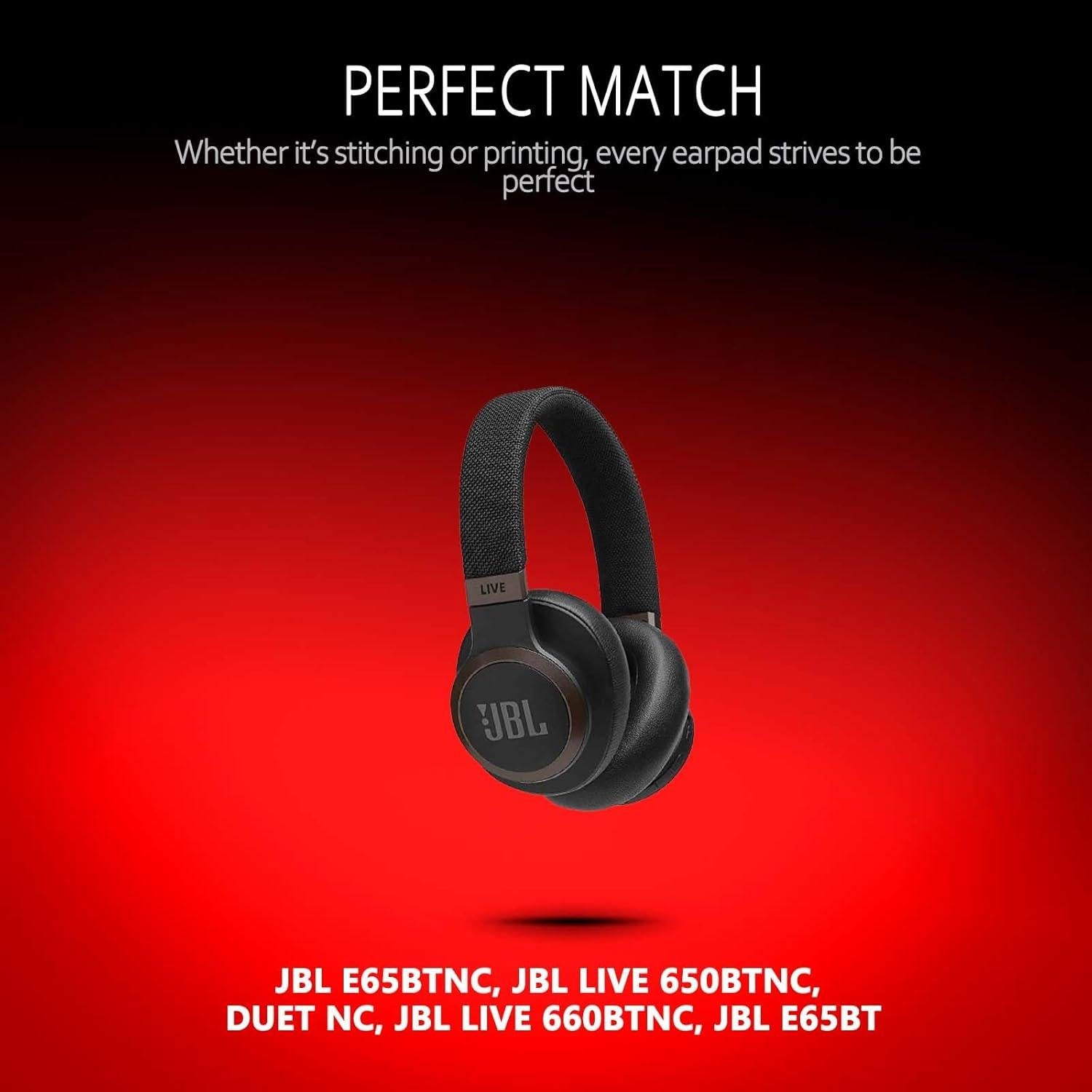 Almohadillas de Repuesto Krone Kalpasmos para Auriculares JBL - Negro