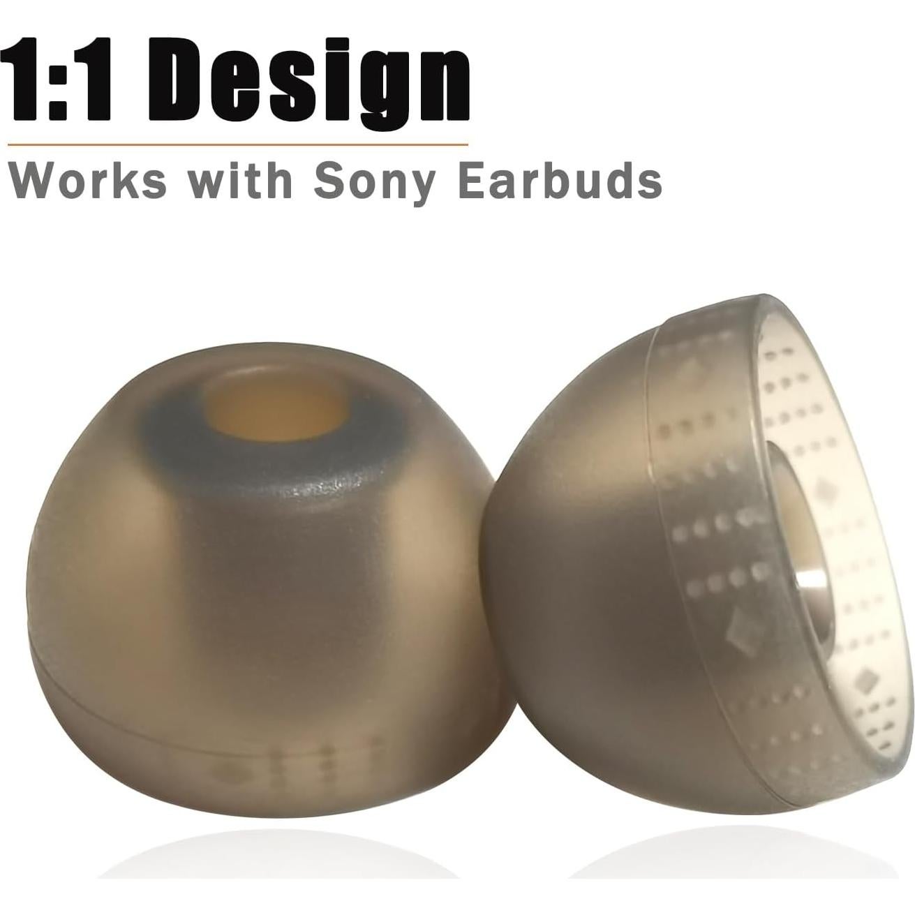 Consejos de oído de silicona Mijusun para auriculares Sony