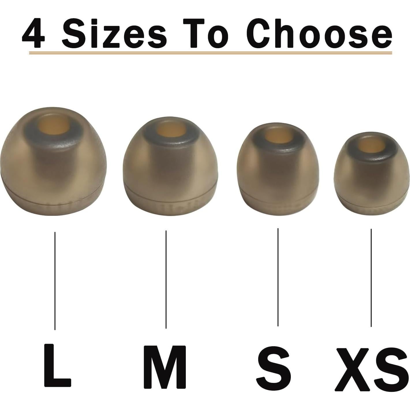 Consejos de oído de silicona Mijusun para auriculares Sony