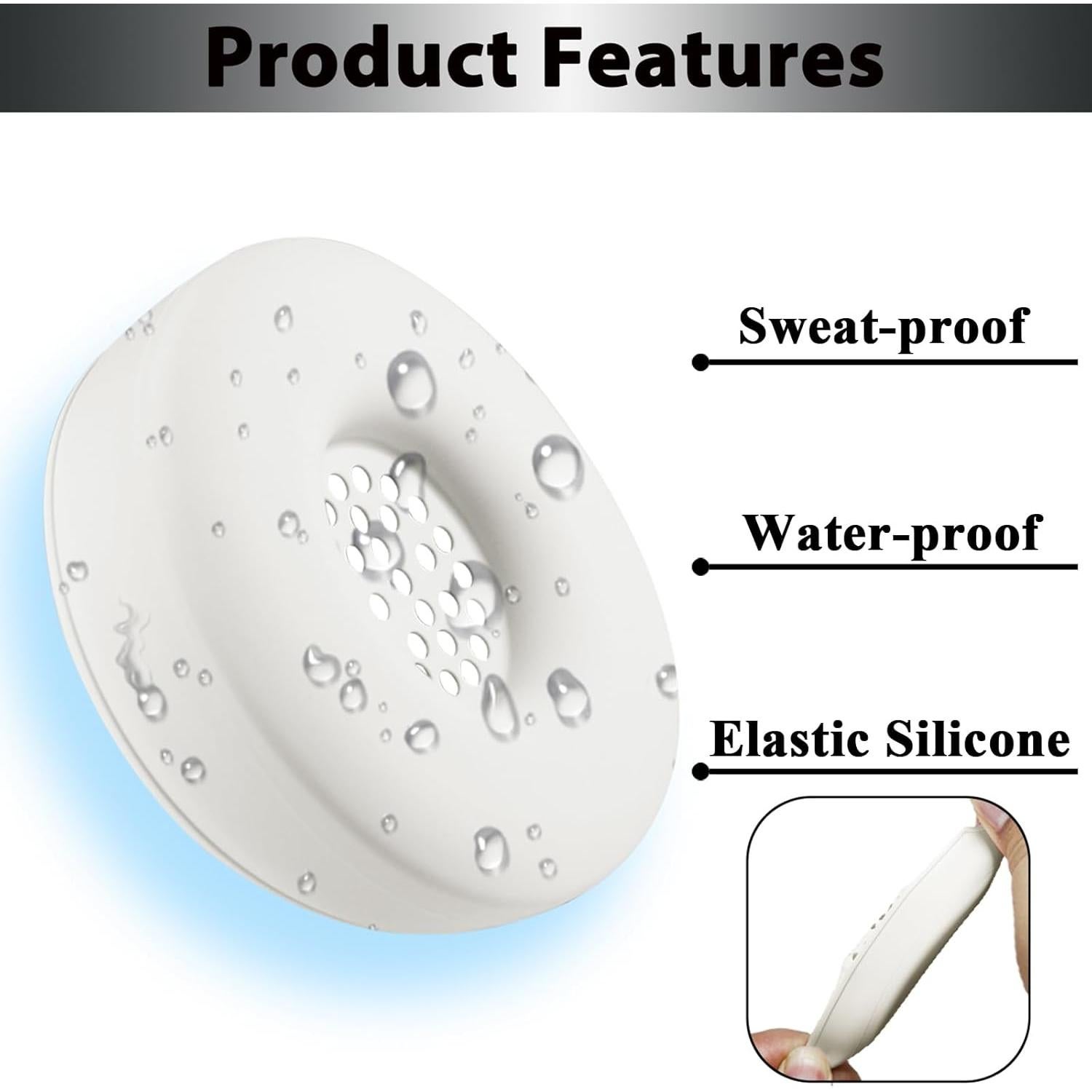 Cubiertas de Almohadillas de Silicona Adhiper para Beats Solo 4 y 3 Beige