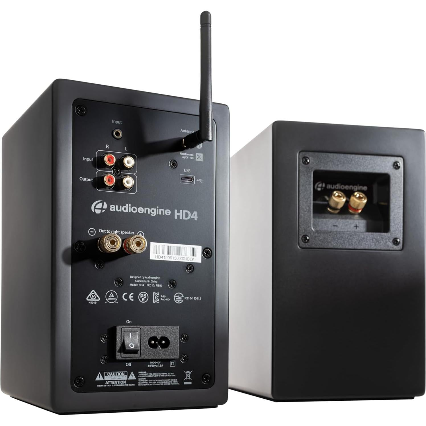 Altavoces de Estantería Audioengine HD4 Bluetooth 24 Bit 120W