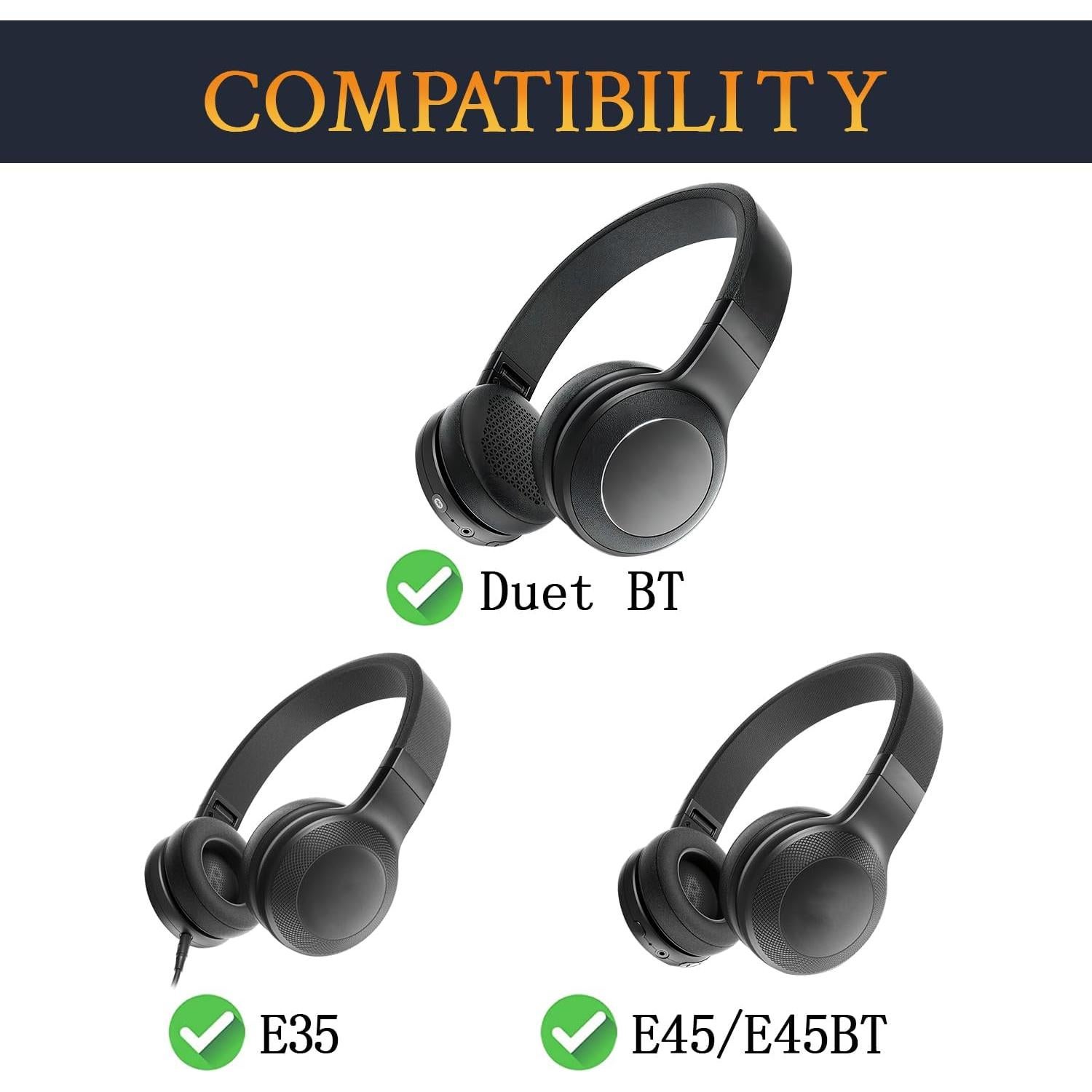 Almohadillas de Repuesto SOULWIT para Auriculares JBL E35 E45 E45BT