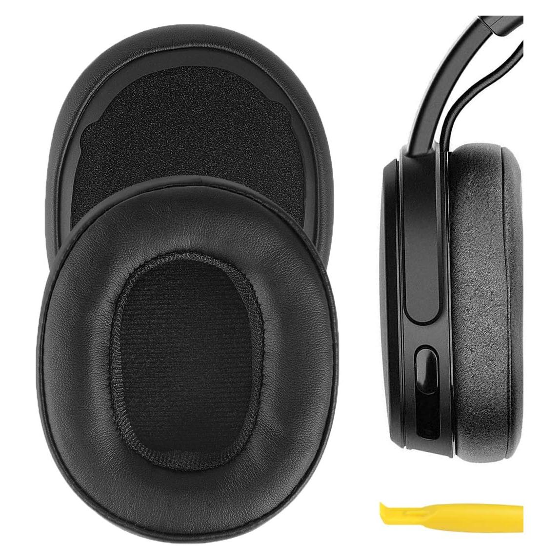 Almohadillas de Reemplazo Geekria para Skullcandy Crusher y Hesh - Negro