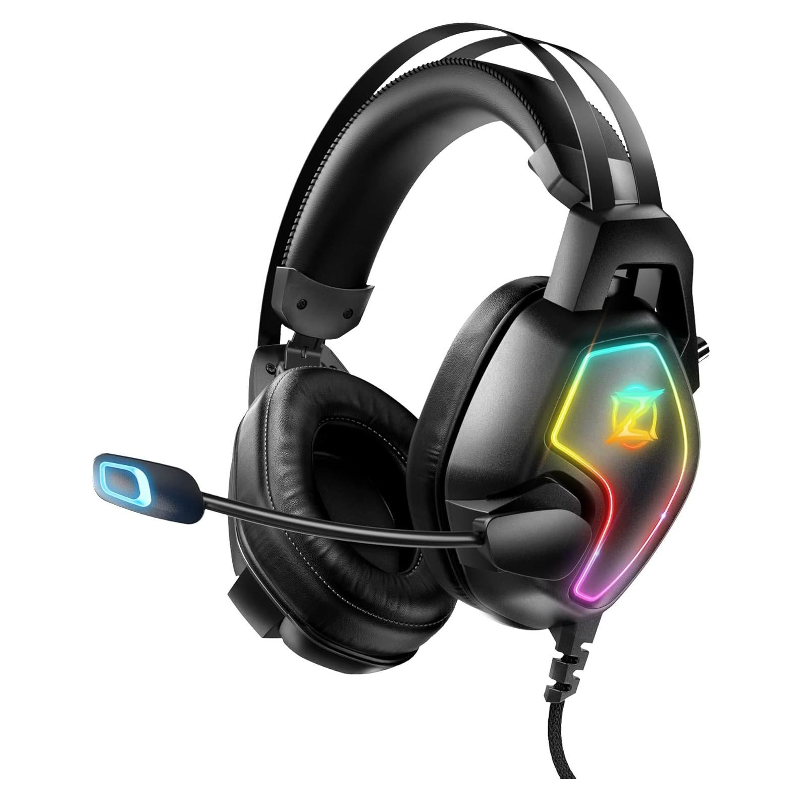 Auriculares Gaming Ozeino ZW2 con Micrófono y Cancelación de Ruido