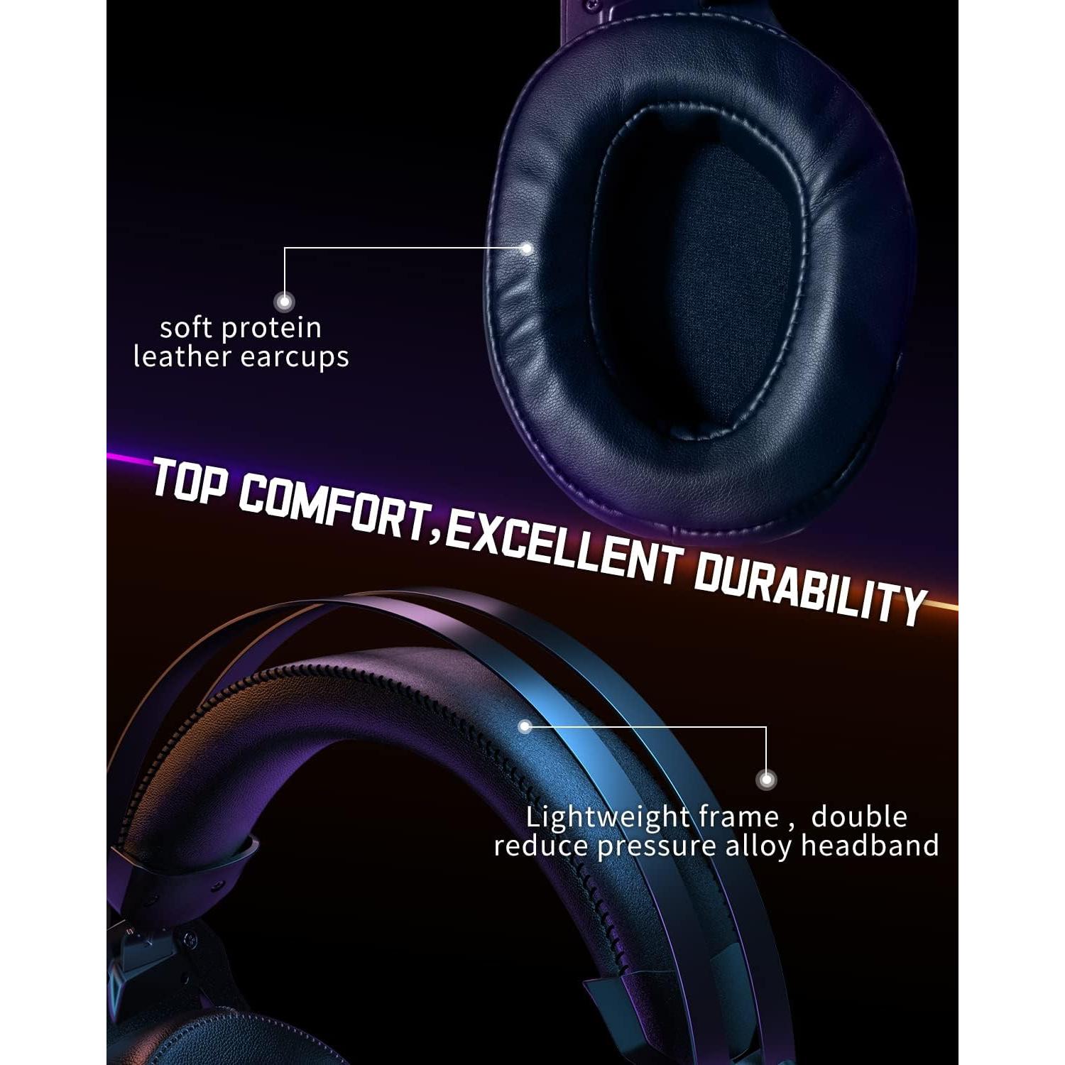Auriculares Gaming Ozeino ZW2 con Micrófono y Cancelación de Ruido