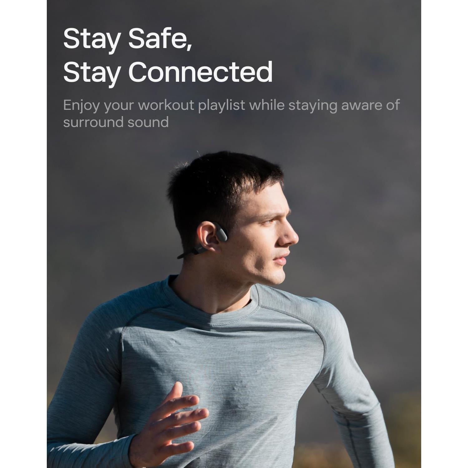 Auriculares deportivos SHOKZ OpenRun Mini - Bluetooth 5.1, IP67