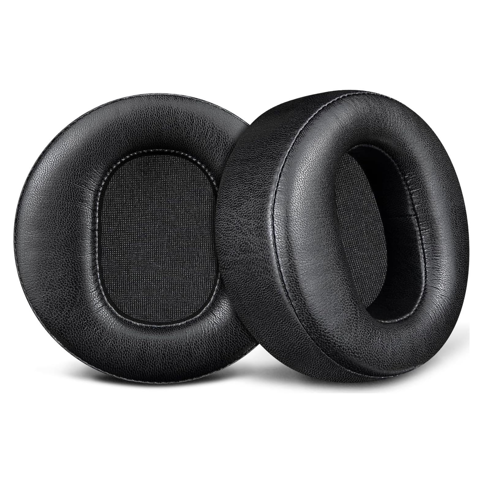 Almohadillas de Repuesto SOULWIT para Auriculares Audeze LCD-2, LCD-3, LCD-4 - Cuero de Proteína y Espuma de Memoria