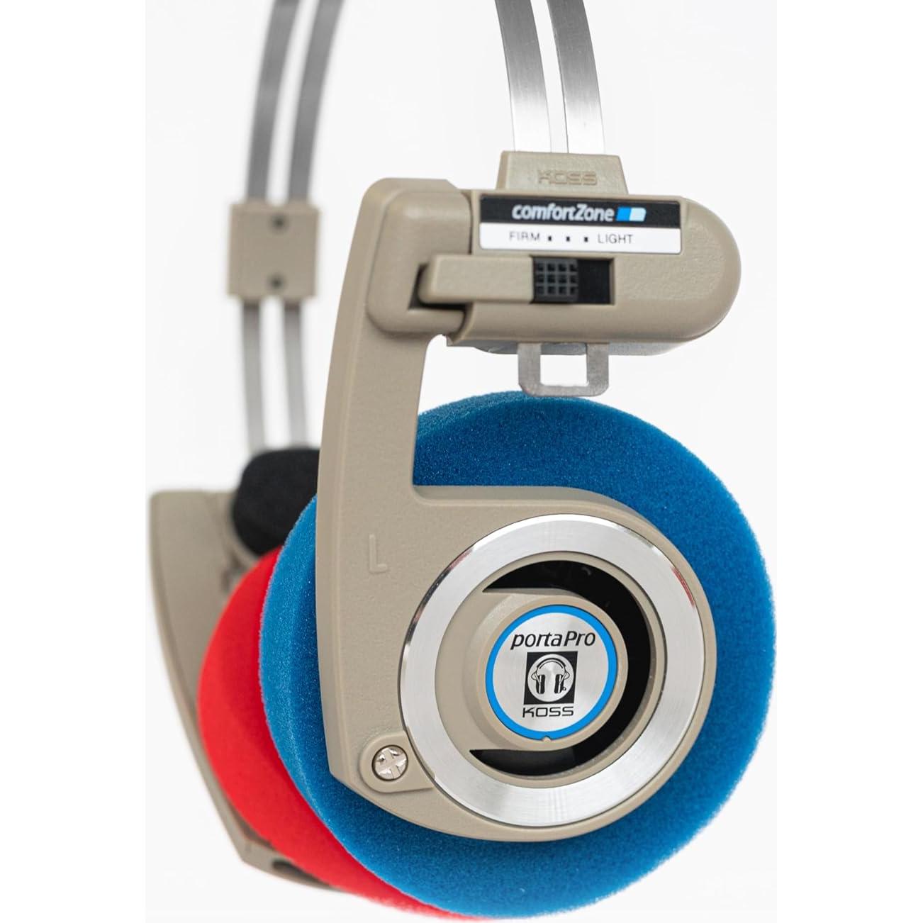 Cojines de Repuesto Koss para Auriculares Porta Pro y KPH40, Negro