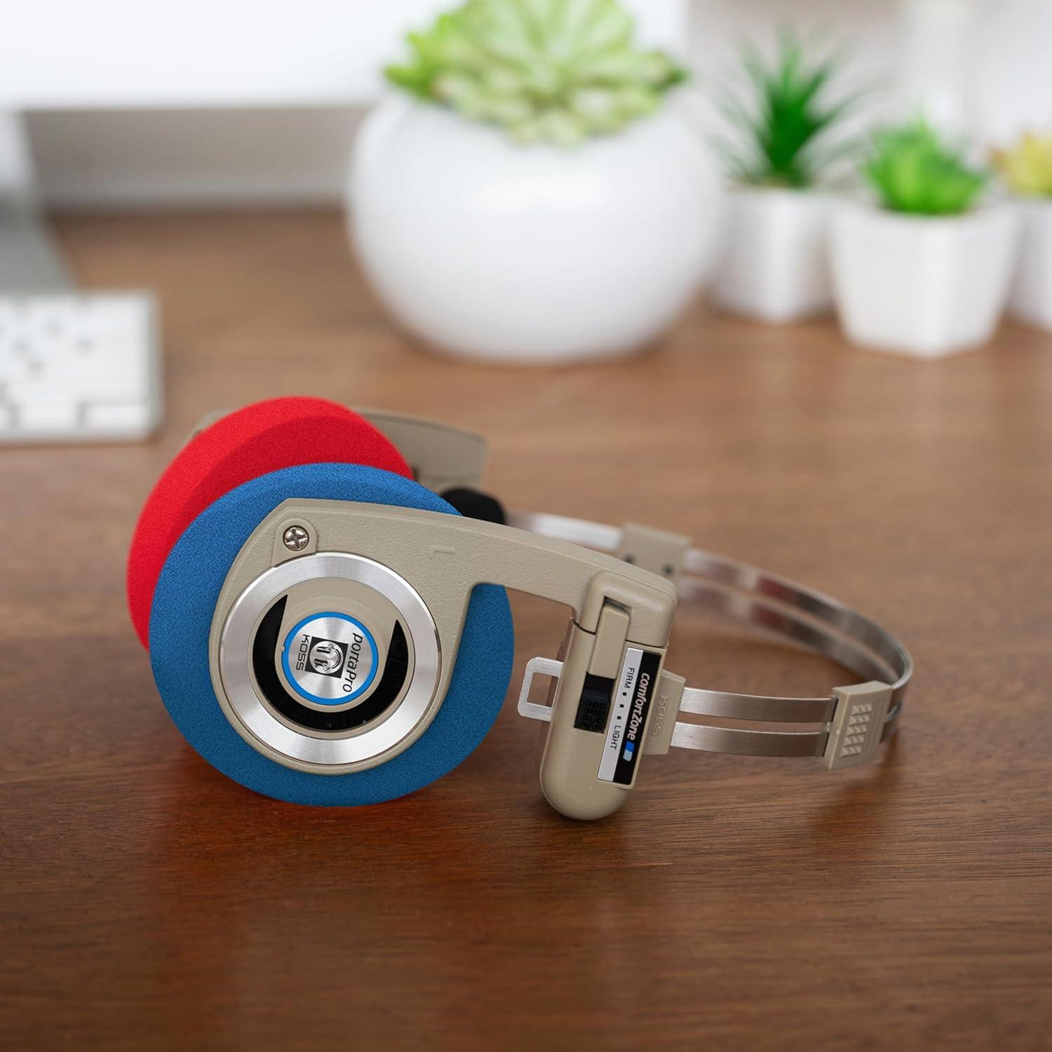 Cojines de Repuesto Koss para Auriculares Porta Pro y KPH40, Negro