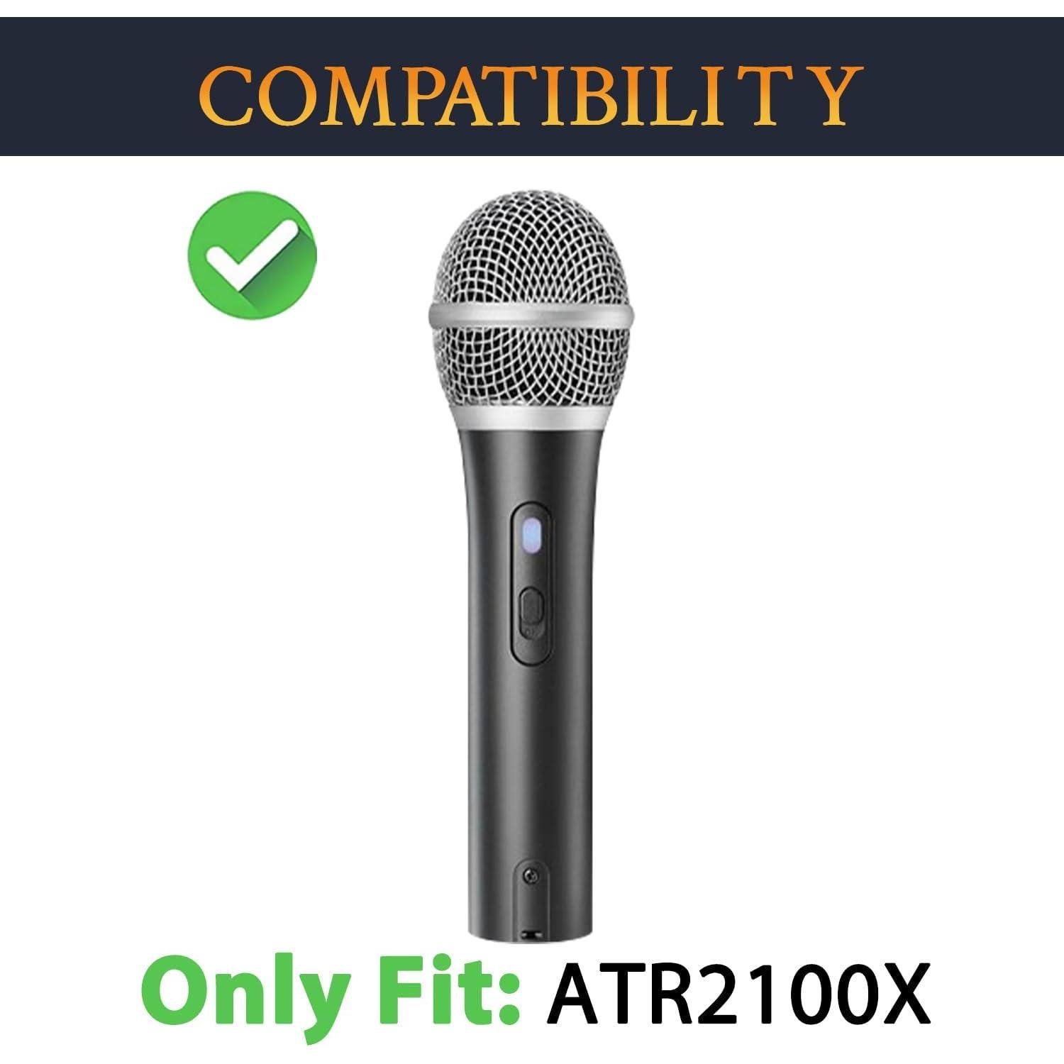 Filtros Pop SOULWIT para Micrófonos ATR2100x-USB - Negro