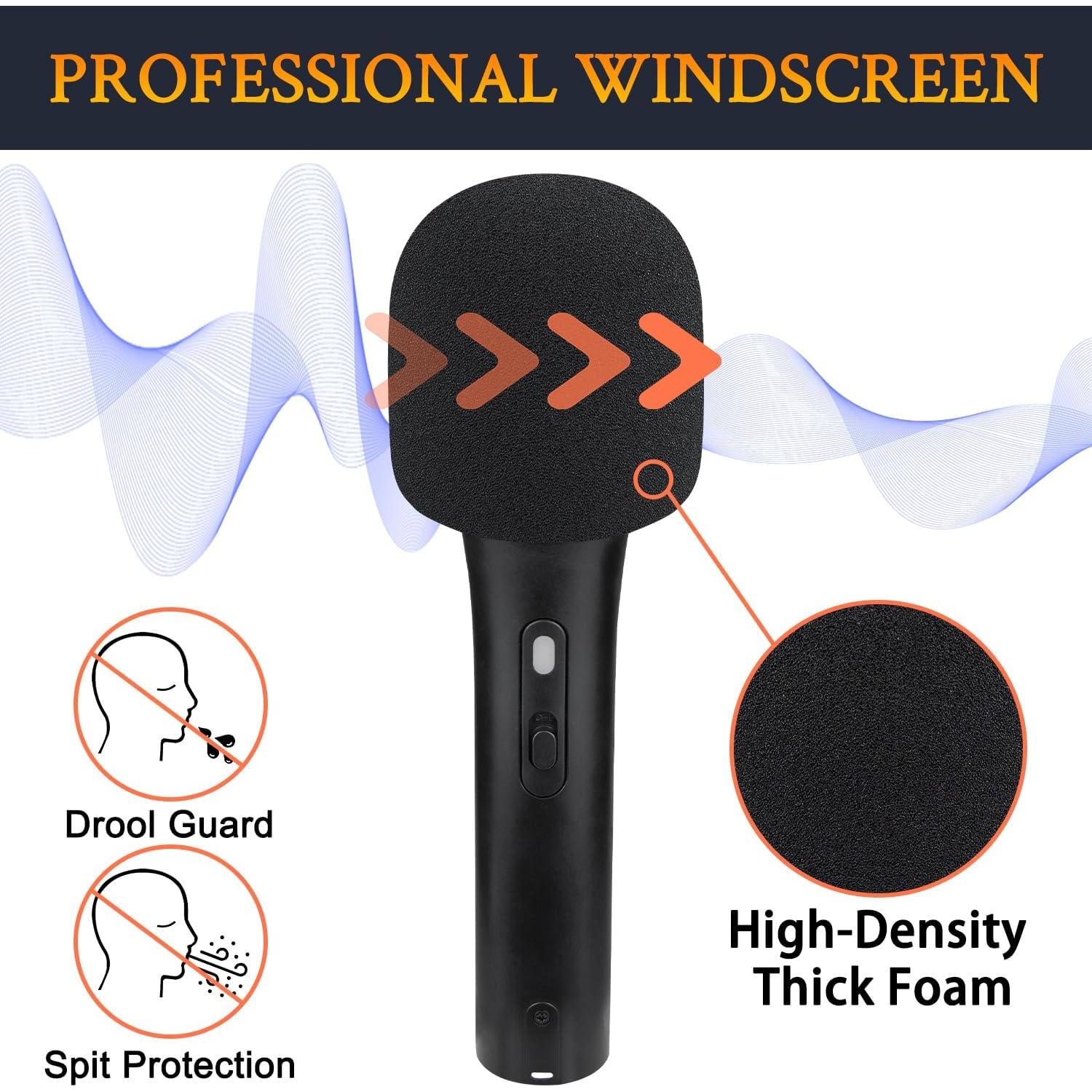 Filtros Pop SOULWIT para Micrófonos ATR2100x-USB - Negro