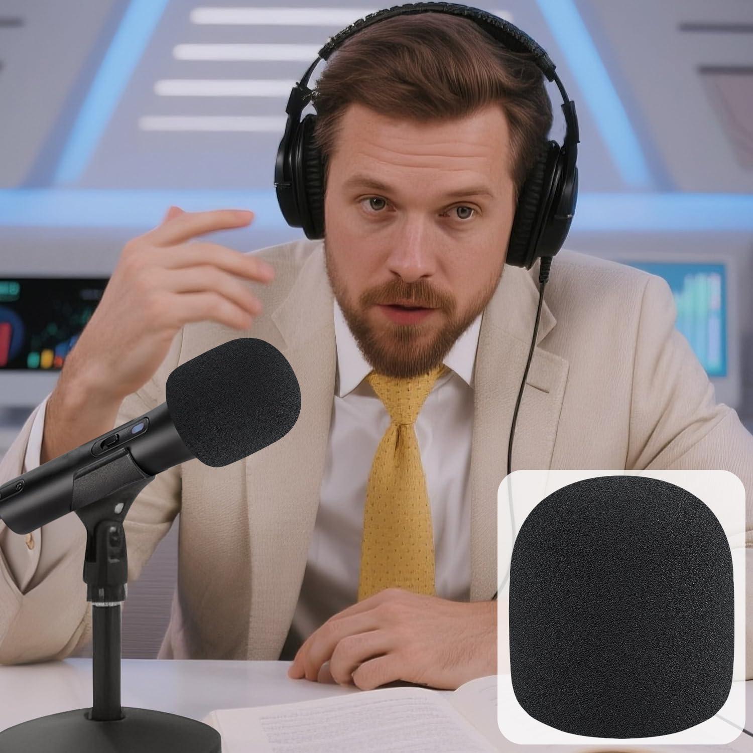 Filtros Pop SOULWIT para Micrófonos ATR2100x-USB - Negro