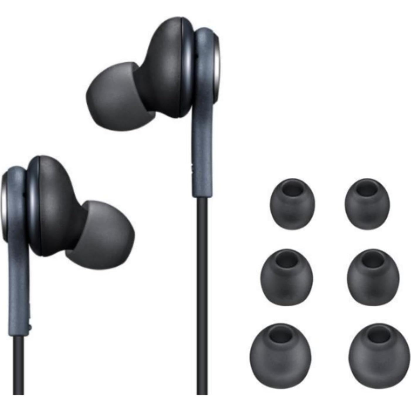 Auriculares In-Ear Qtresi USB-C con Micrófono y Control - Negro