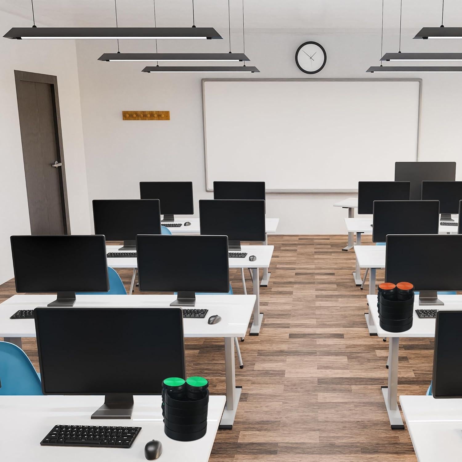 Paquete de 10 Auriculares para Niños LYDTICK Negro