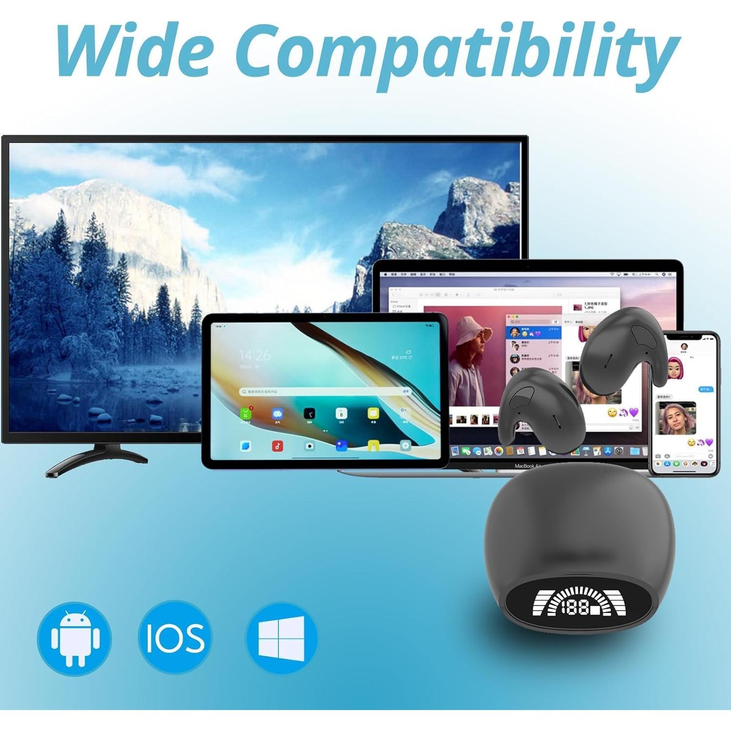 Auriculares Inalámbricos Loluka HD para Dormir de Lado