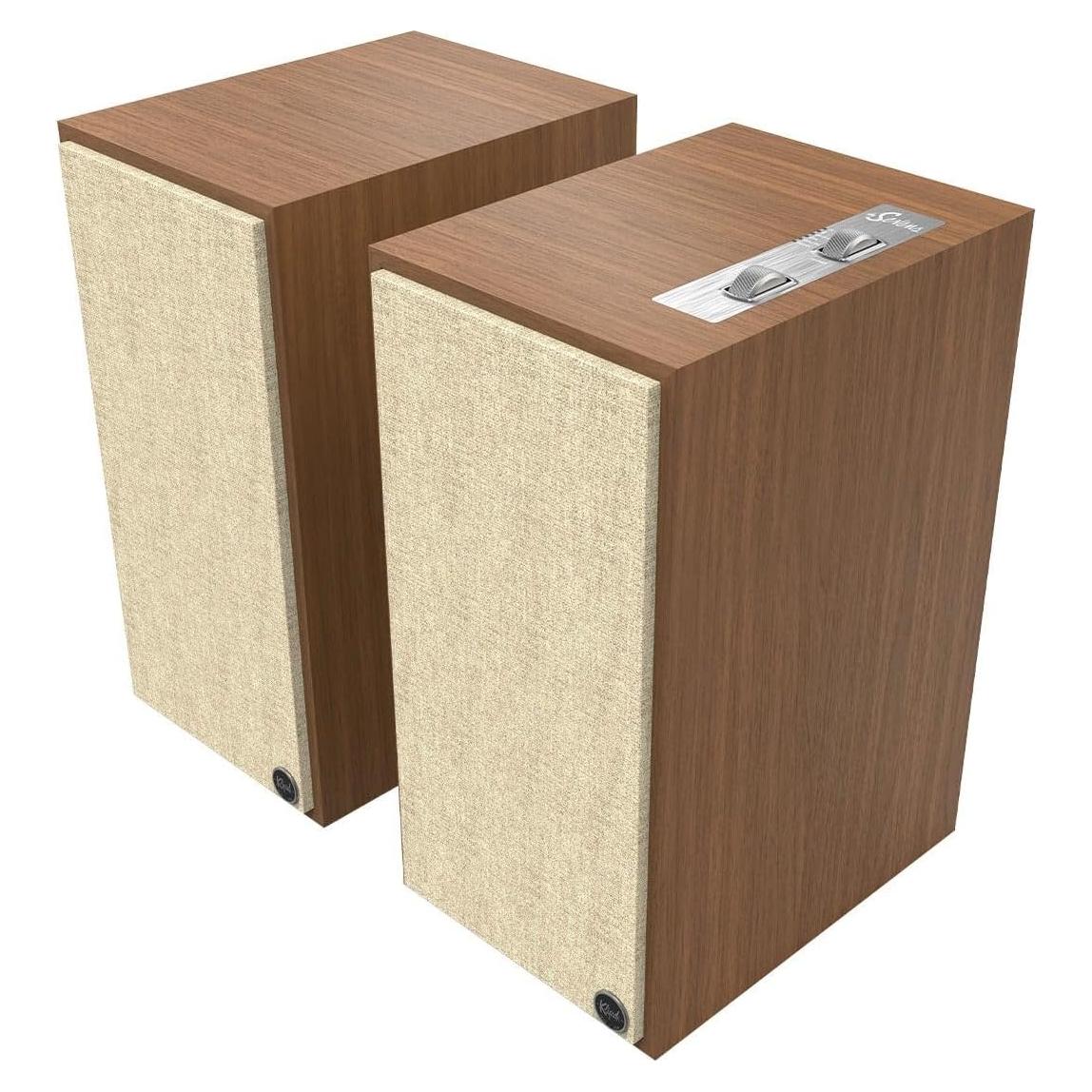 Altavoces Klipsch The Sevens - Monitores Alimentados 6.5" Nogal