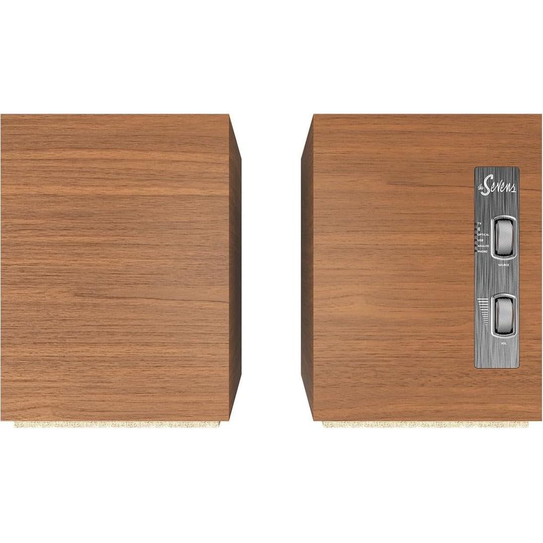 Altavoces Klipsch The Sevens - Monitores Alimentados 6.5" Nogal