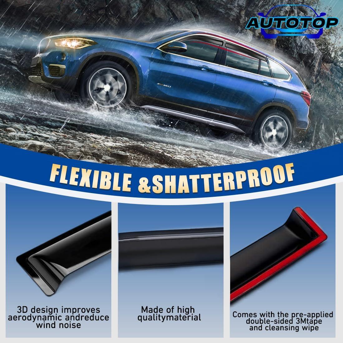 Deflectores de Ventana AUTOTOP para BMW Serie 3 2012-2018