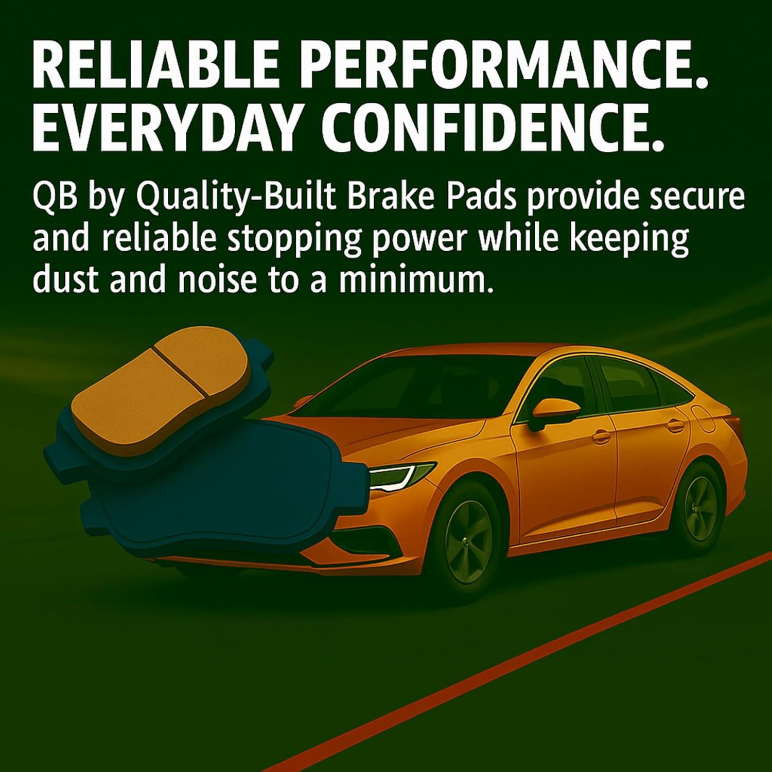 Pastillas de Freno Cerámicas Delanteras Quality-Built QB 1000-1001C