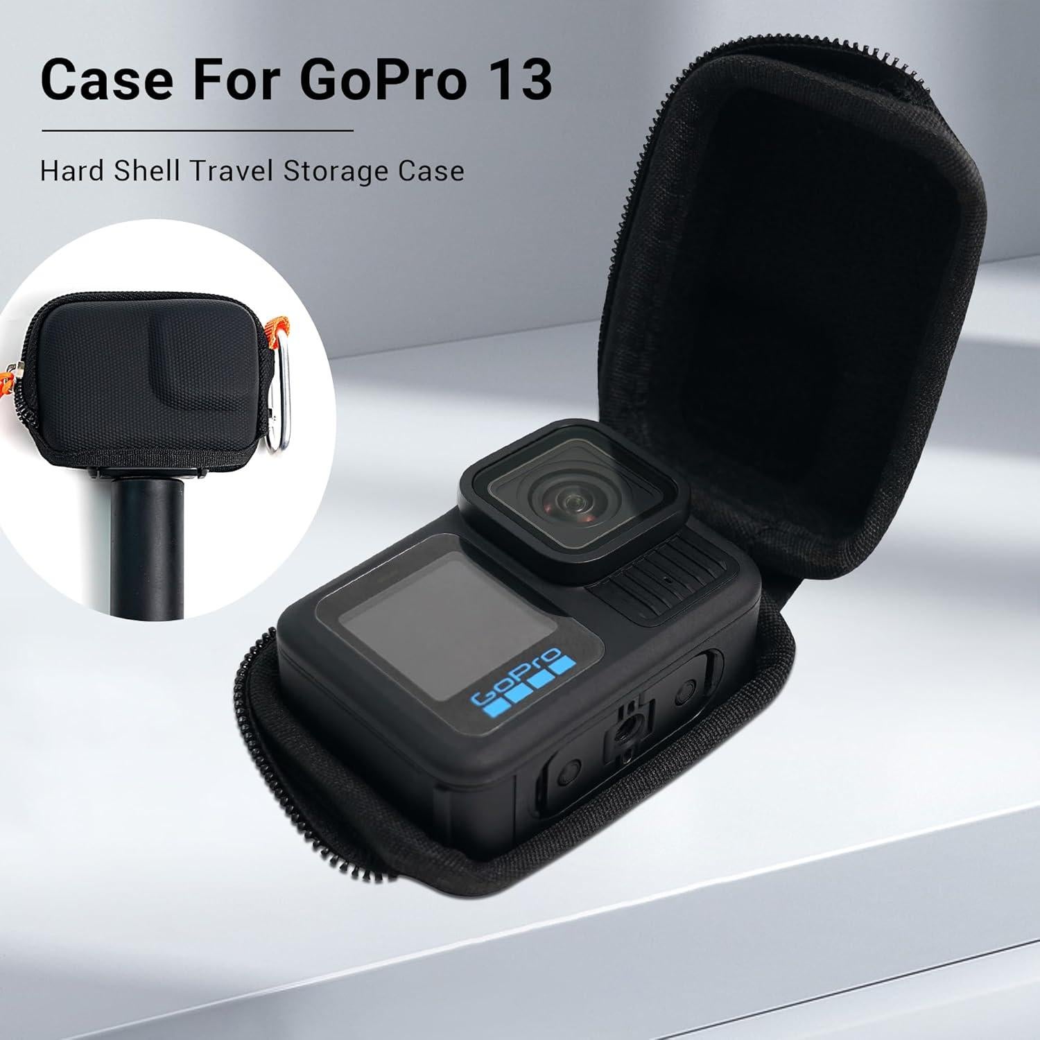 Funda de Transporte CYNOVA para Go Pro HERO 13 Negra