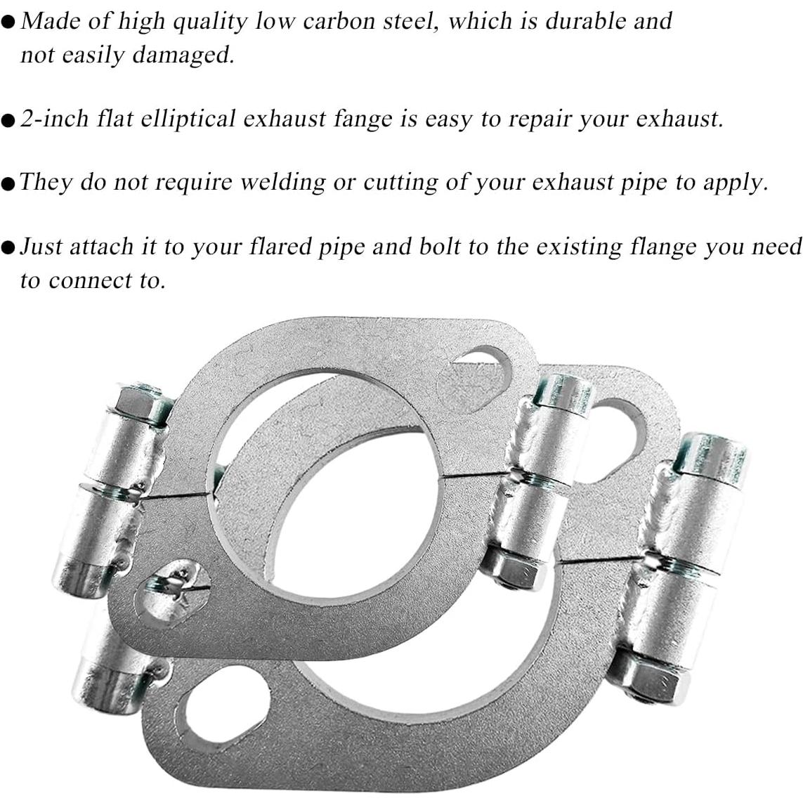 Kit de Reparación de Brida Dividida KVAEY 2" Acero al Carbono