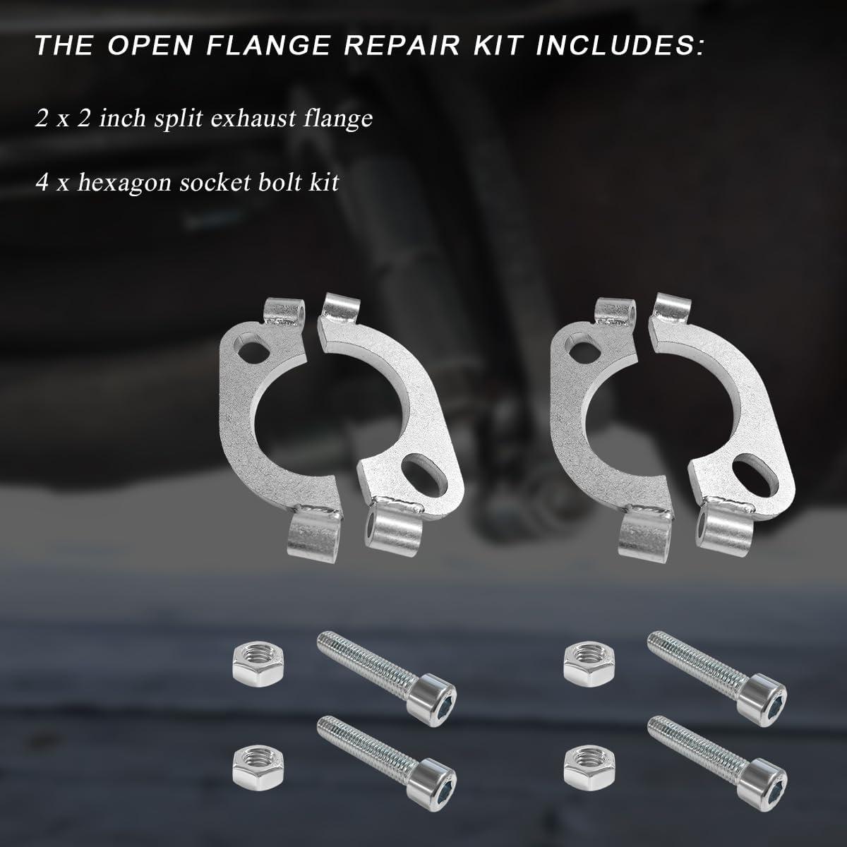 Kit de Reparación de Brida Dividida KVAEY 2" Acero al Carbono