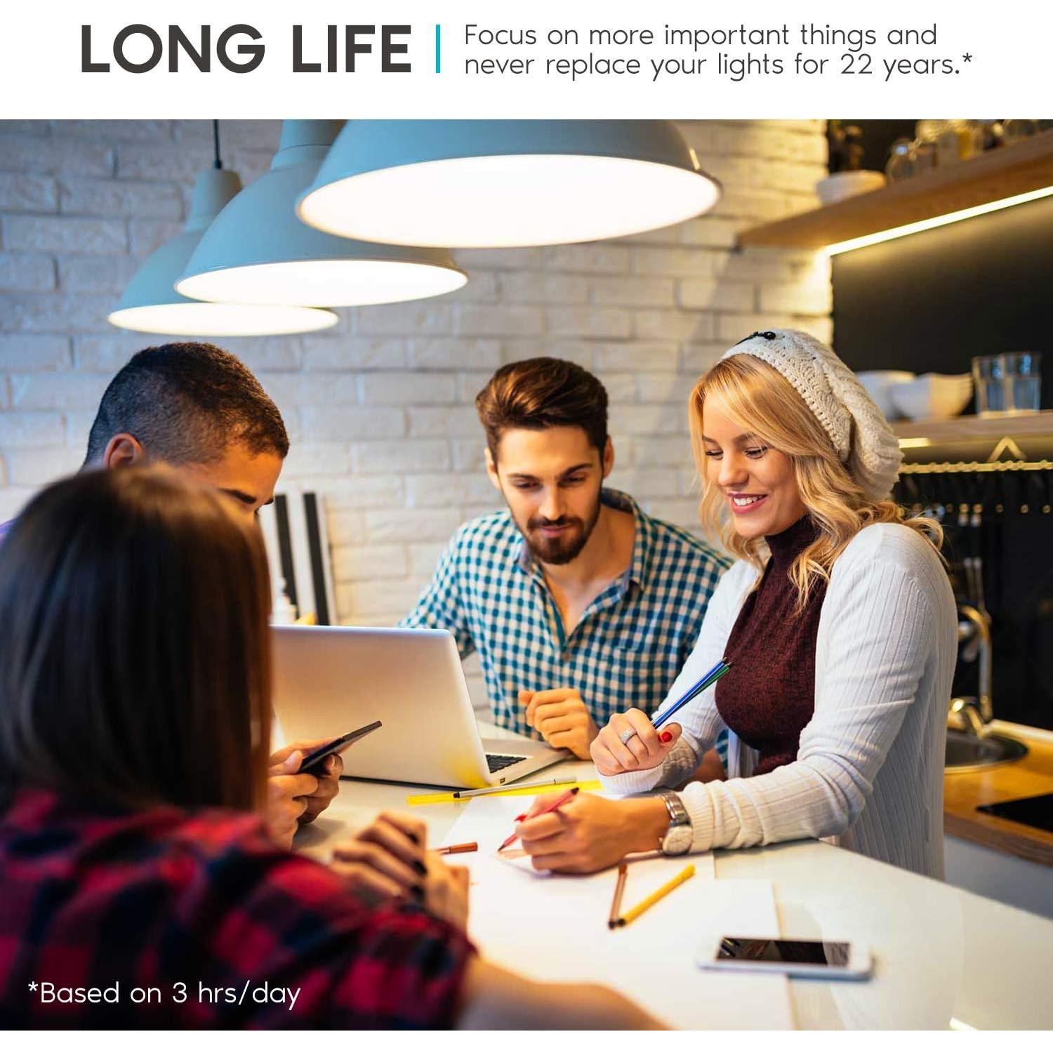 Bombillas LED Regulables Luxrite A19 15W 1600 Lúmenes 2700K