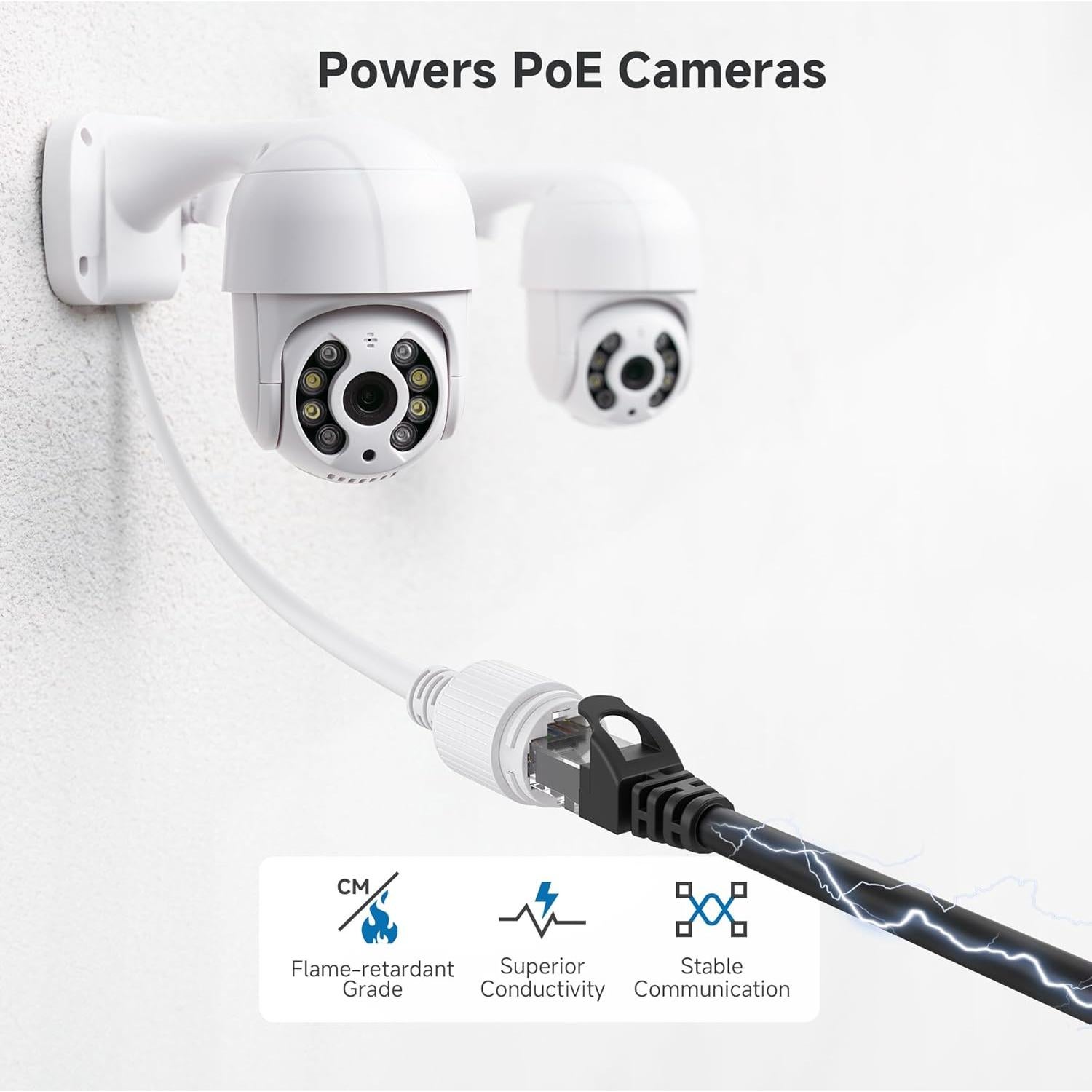 Cable Ethernet Cat 6 Cable Matters 0.3m 10Gbps Negro