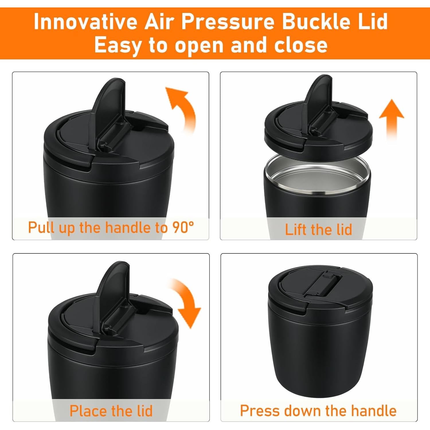 Contenedor de Almuerzo Aislado 40oz Wiwens Acero Inoxidable