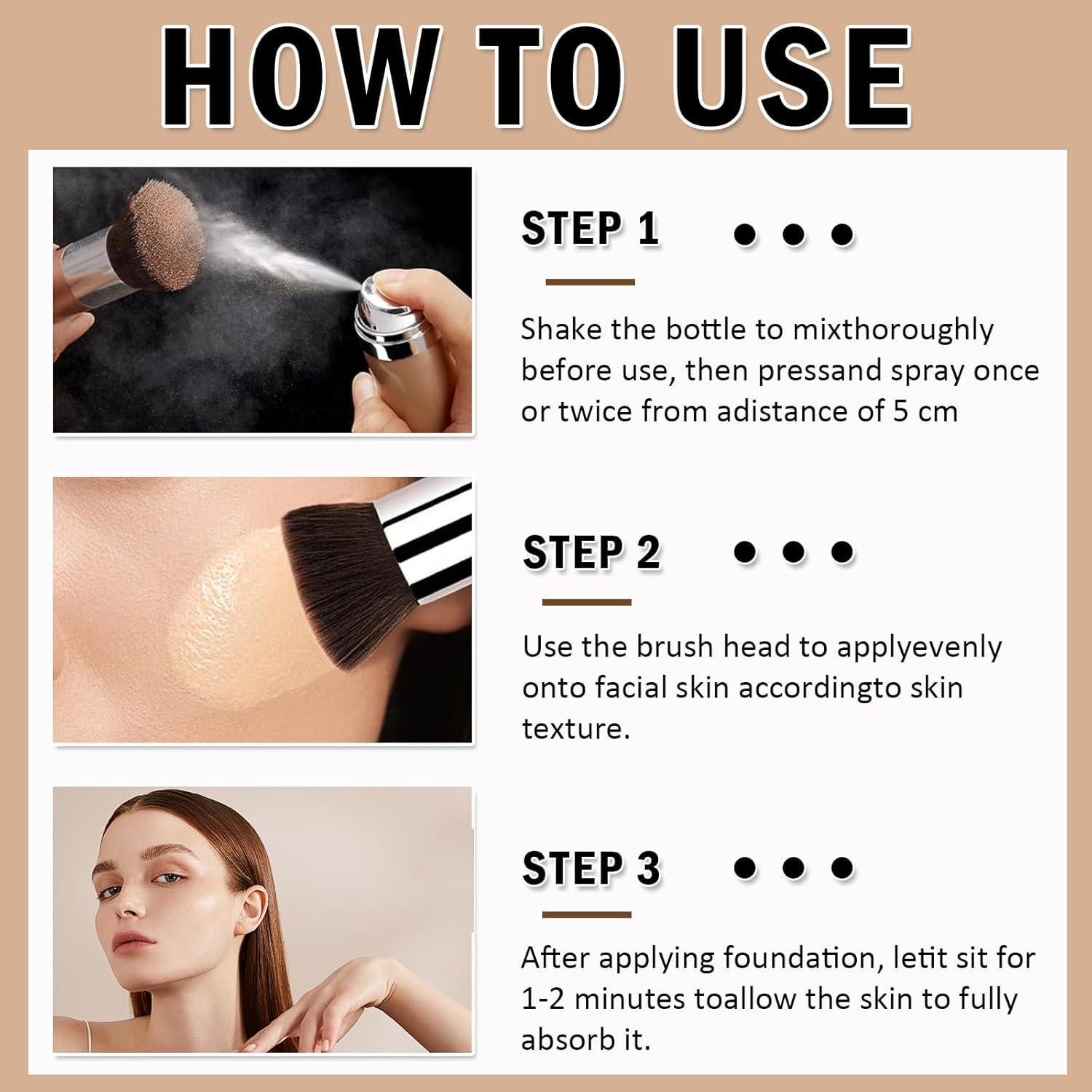 Spray Fijador de Maquillaje Sulily Airbrush 132g Natural