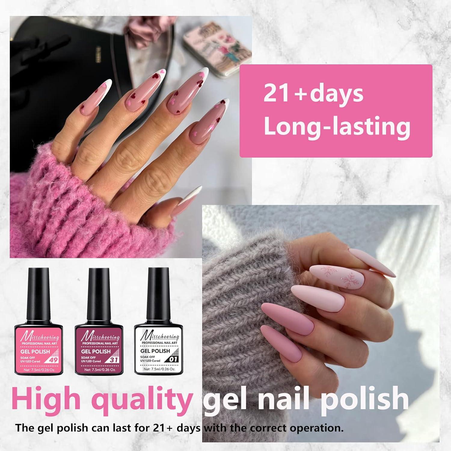 Kit de Esmalte de Uñas en Gel ISTOYALL 69PCS con Luz UV