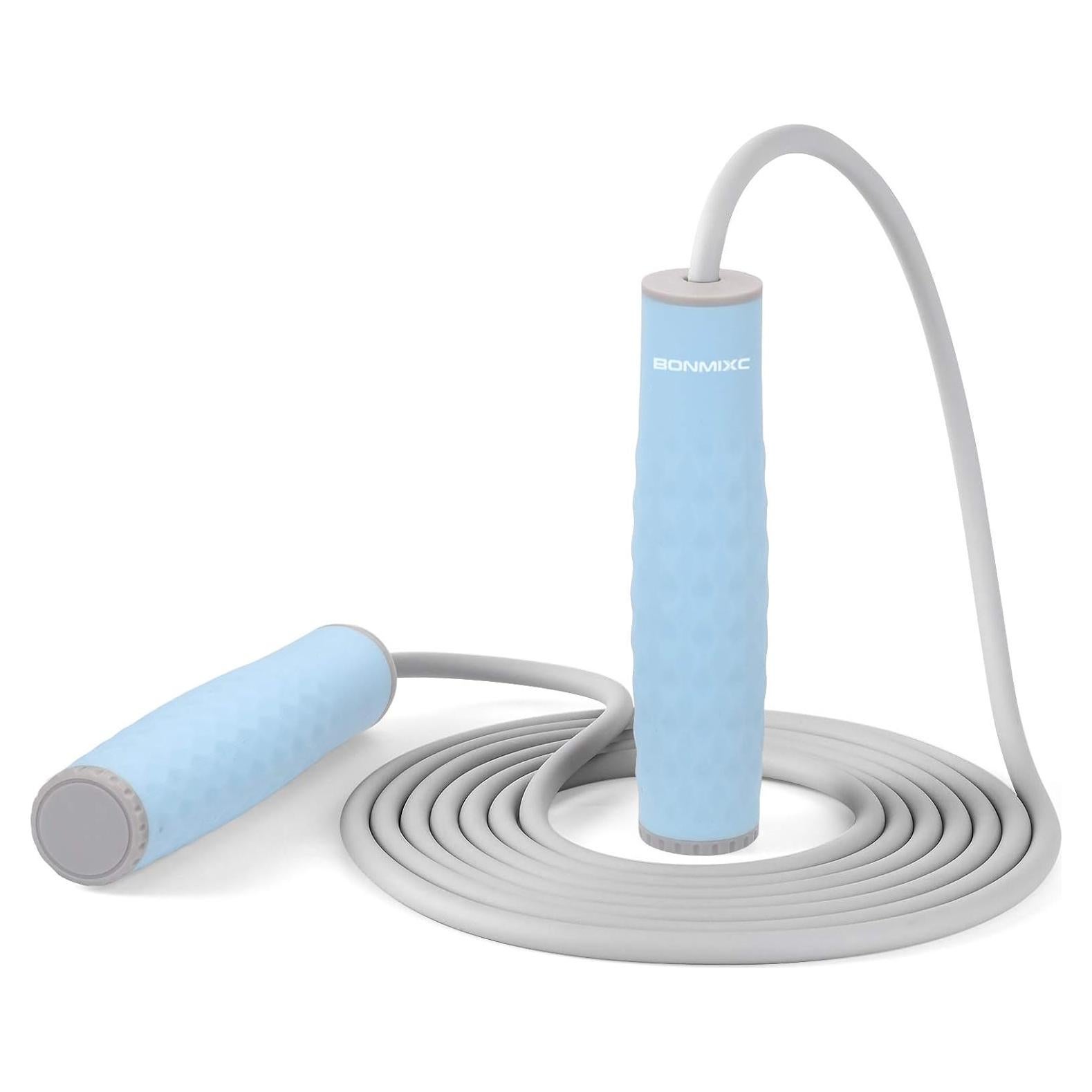 Cuerda de Salto con Peso 1LB BONMIXC Ajustable 3m