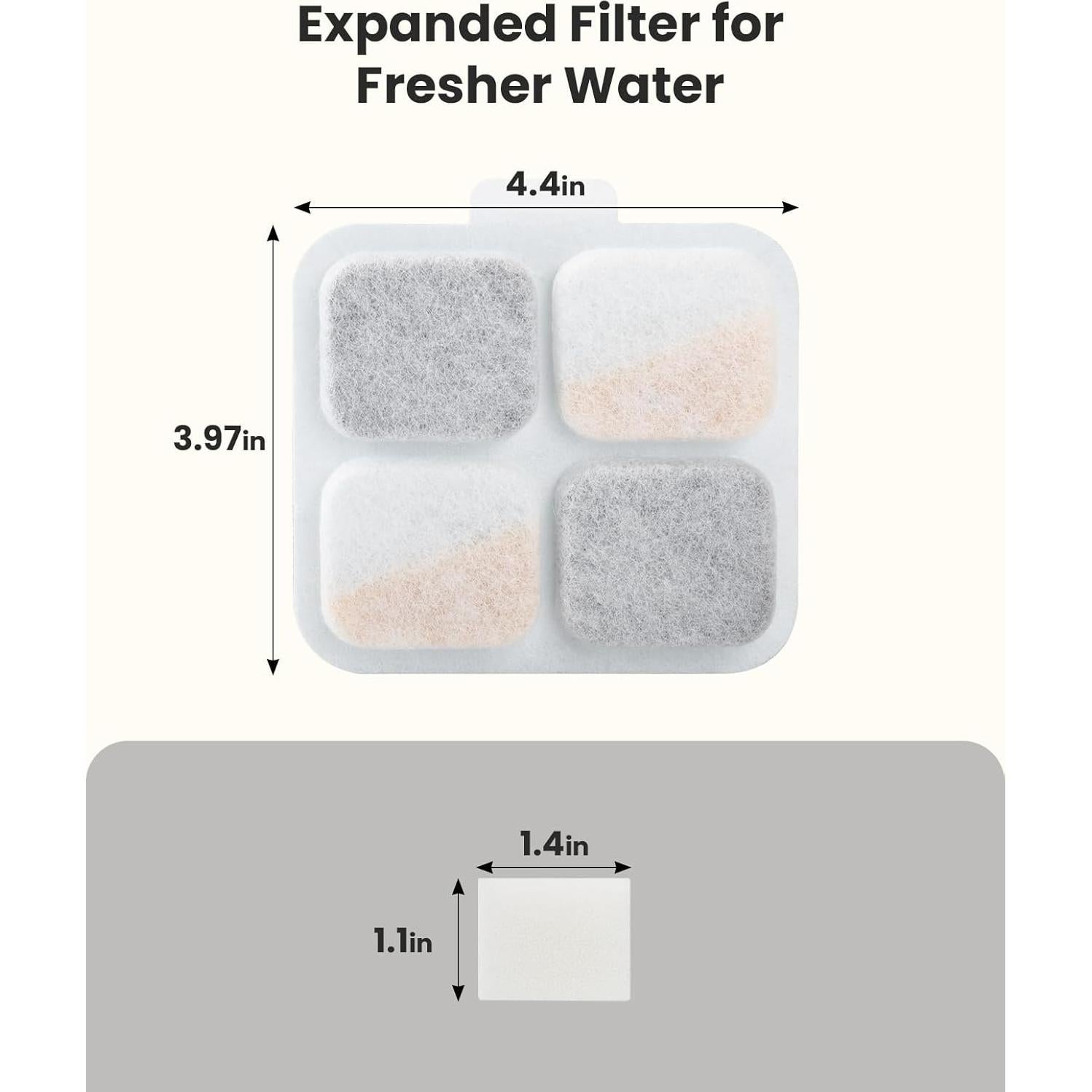 Filtros para Fuente de Agua para Perros oneisall PW07 10L