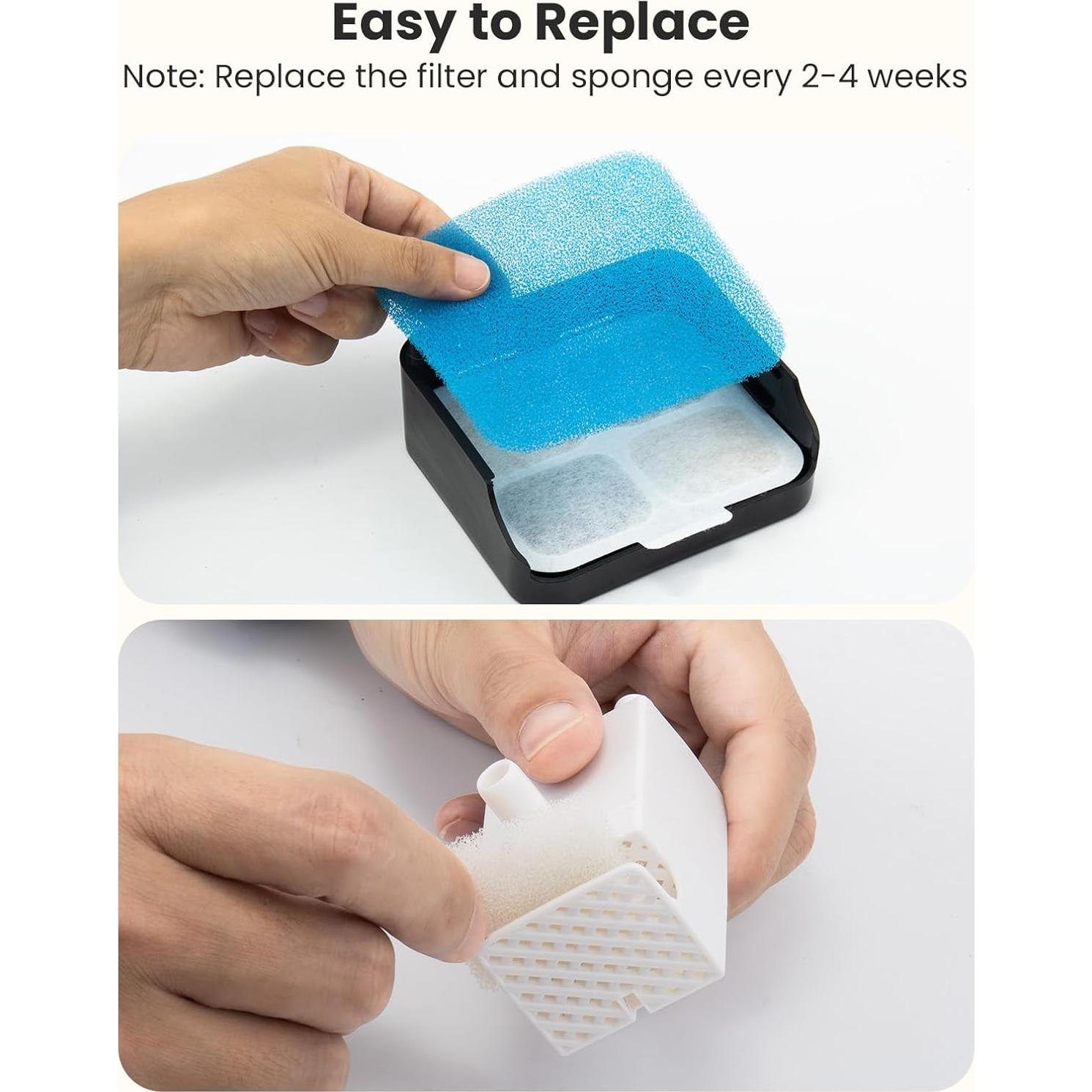 Filtros para Fuente de Agua para Perros oneisall PW07 10L