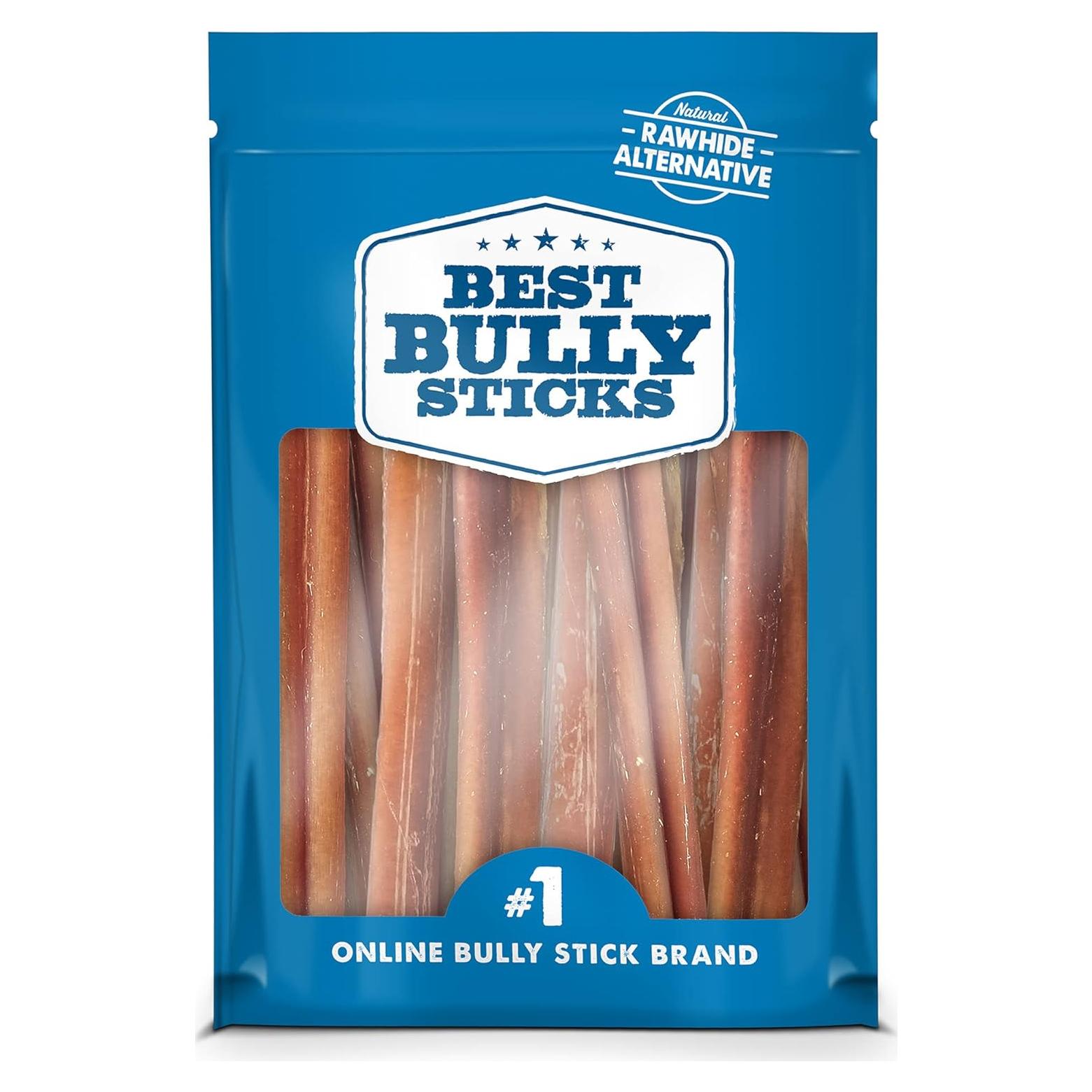 Palos de Bully 10 cm Mejores Palos de Bully - 226 g Natural