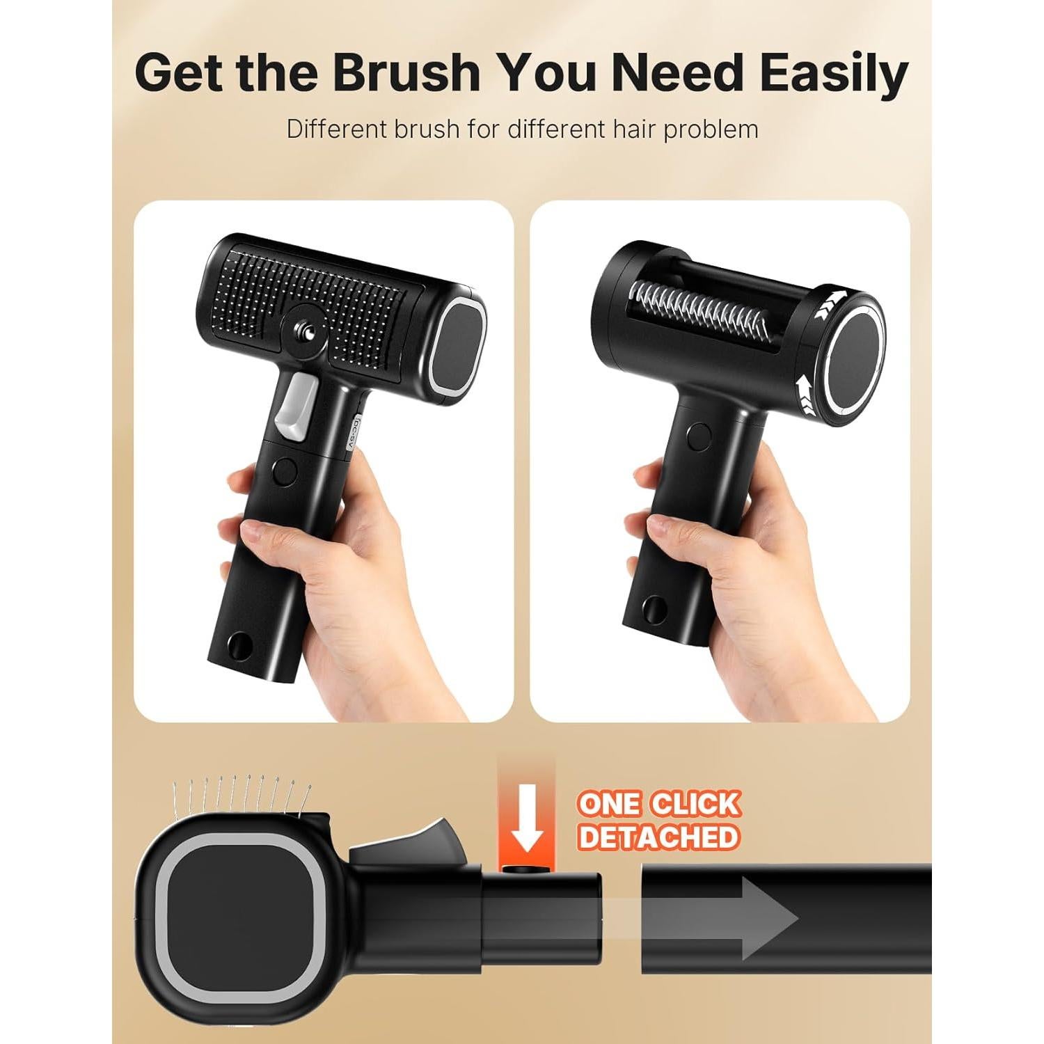 Cepillo 5-en-1 para Gatos WOWOOF PET con Spray y Rastrillos