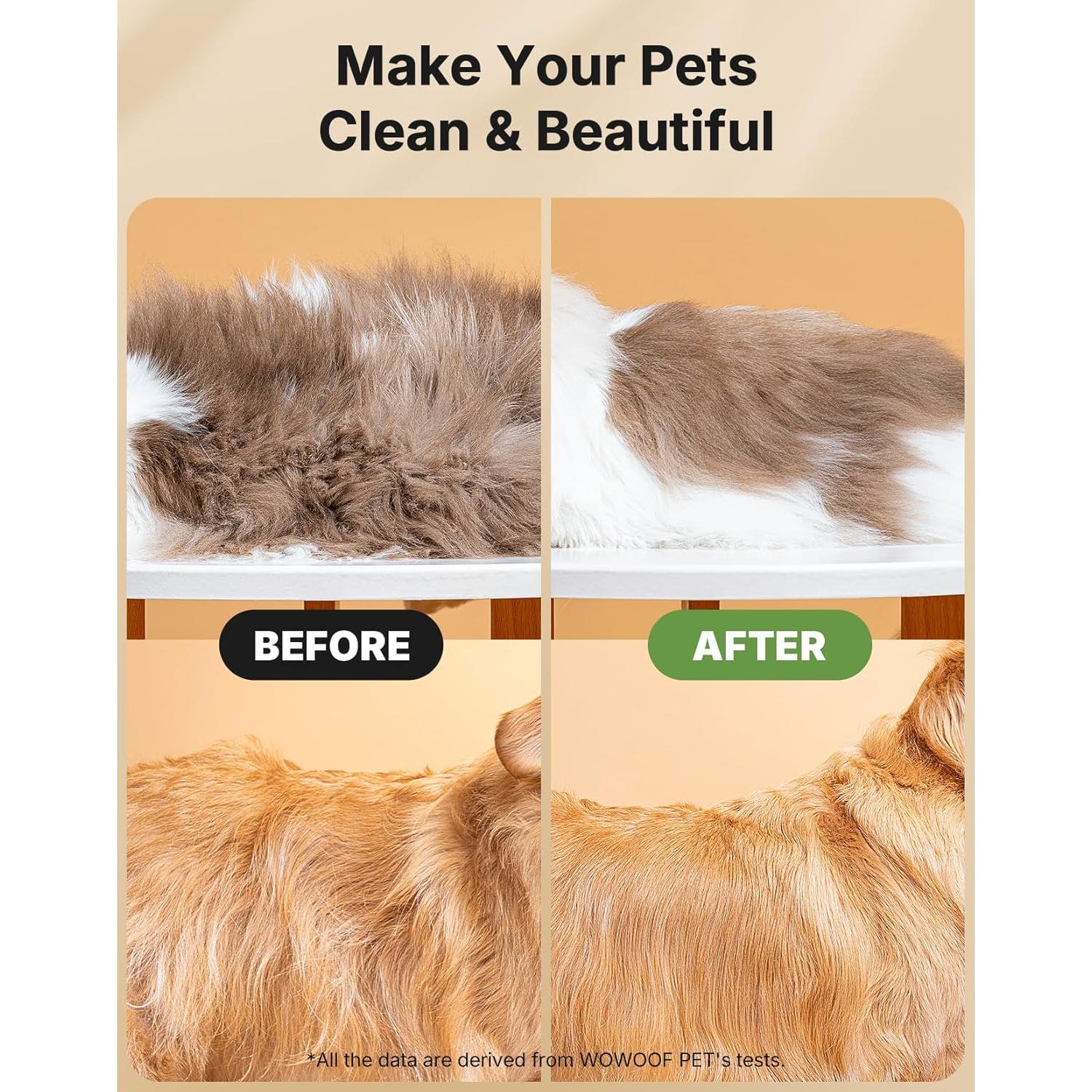 Cepillo 5-en-1 para Gatos WOWOOF PET con Spray y Rastrillos