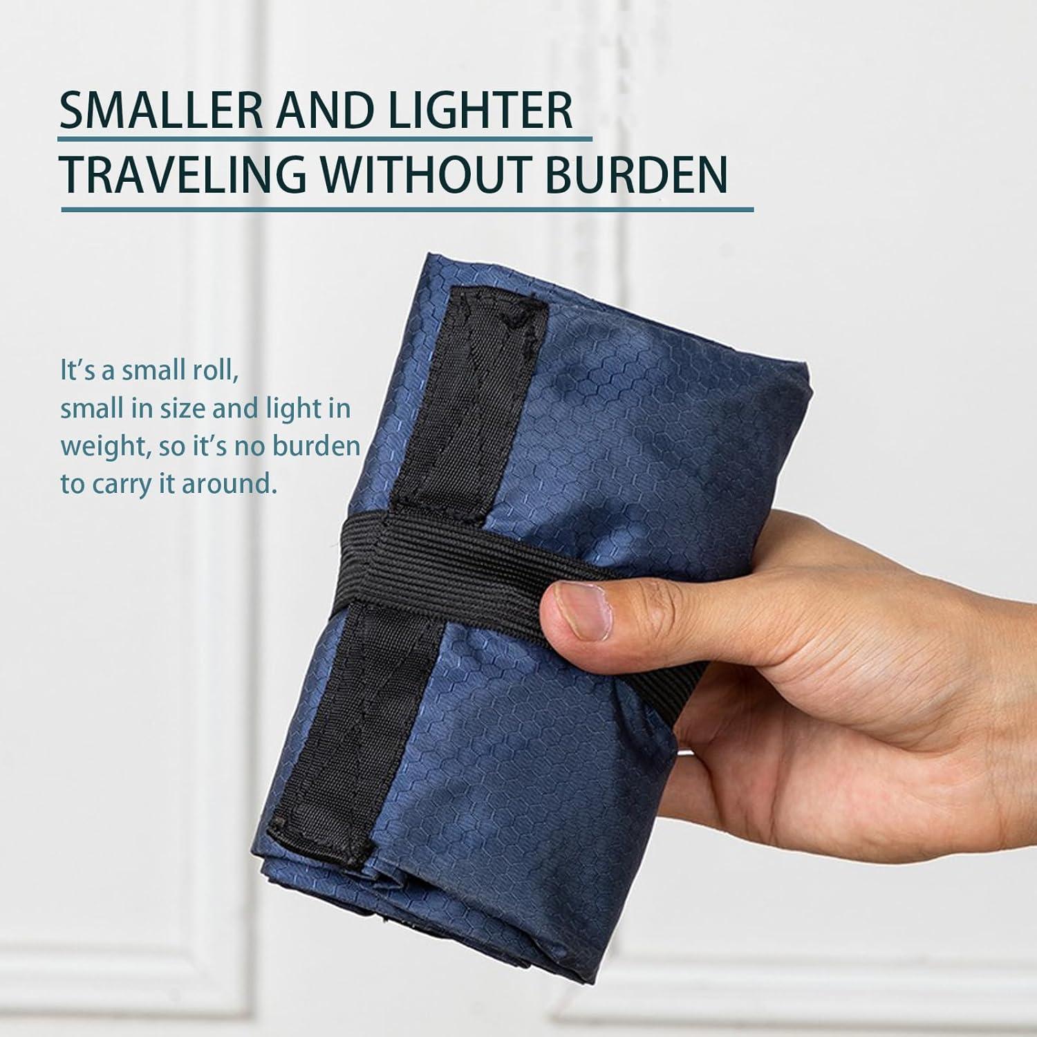 Mochila Plegable de Senderismo Unisex 30L Negra