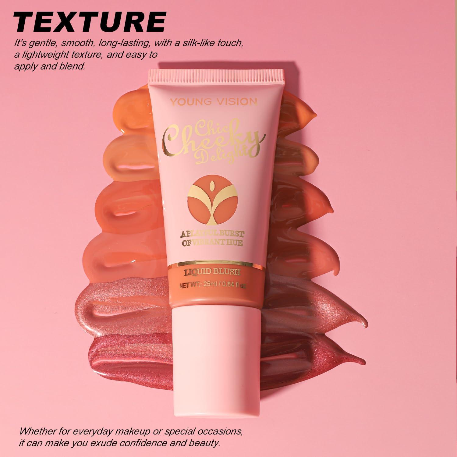 Rubor Líquido Mate en Barra Young Vision 25ml - Larga Duración