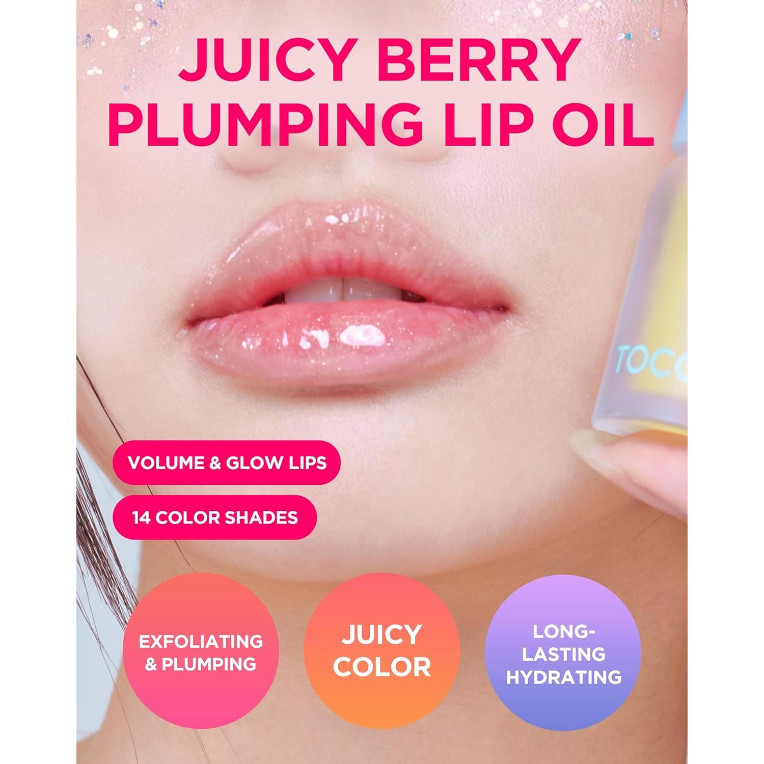 TOCOBO Aceite de Labios Voluminizador 00 Berry Congelado 3.54 ml