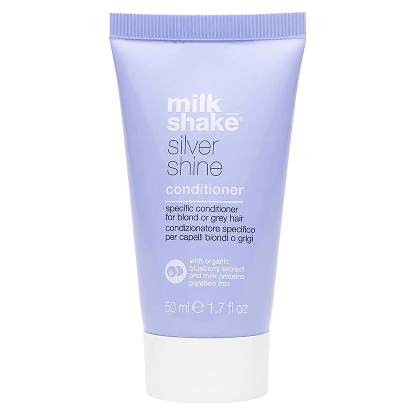 Acondicionador Milk Shake Silver Shine 50 ml - Tonificador Rubio