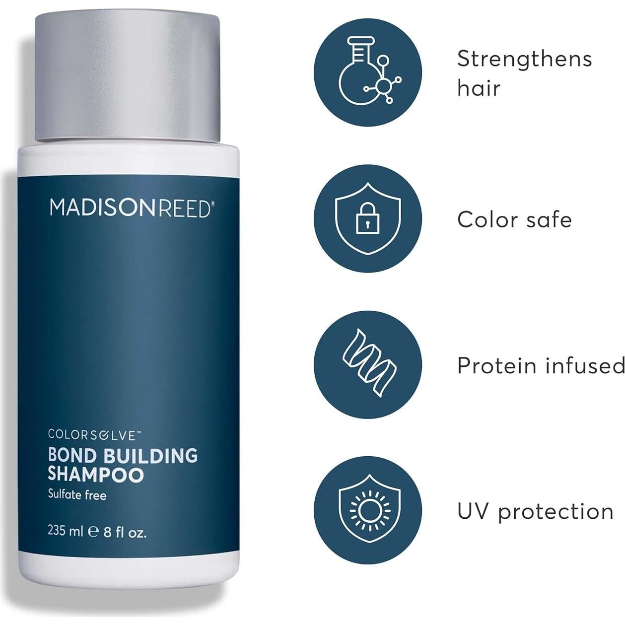 Champú Bond Building Madison Reed 235ml - Fortalece y Repara