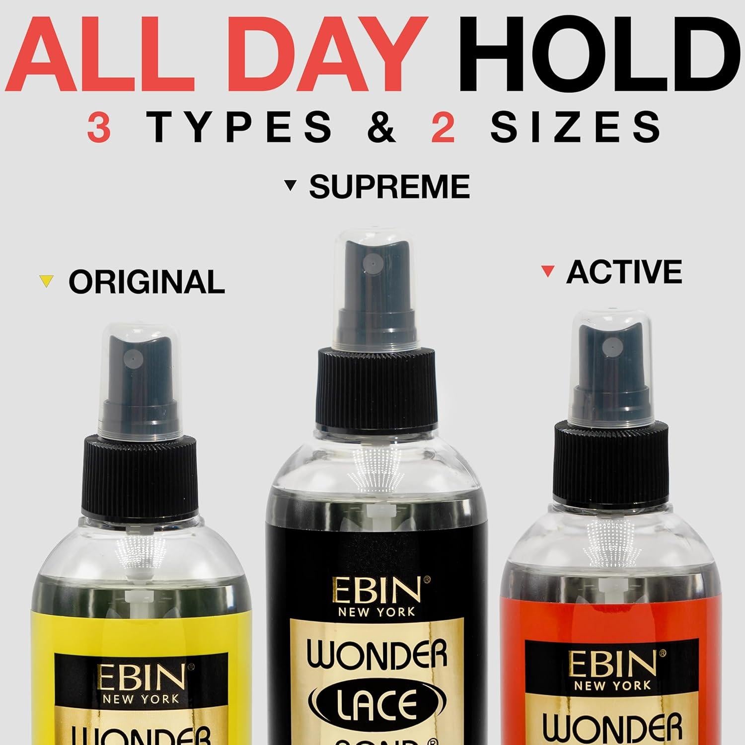 Spray Fijador EBIN NEW YORK Wonder Lace Bond 100ml Activa