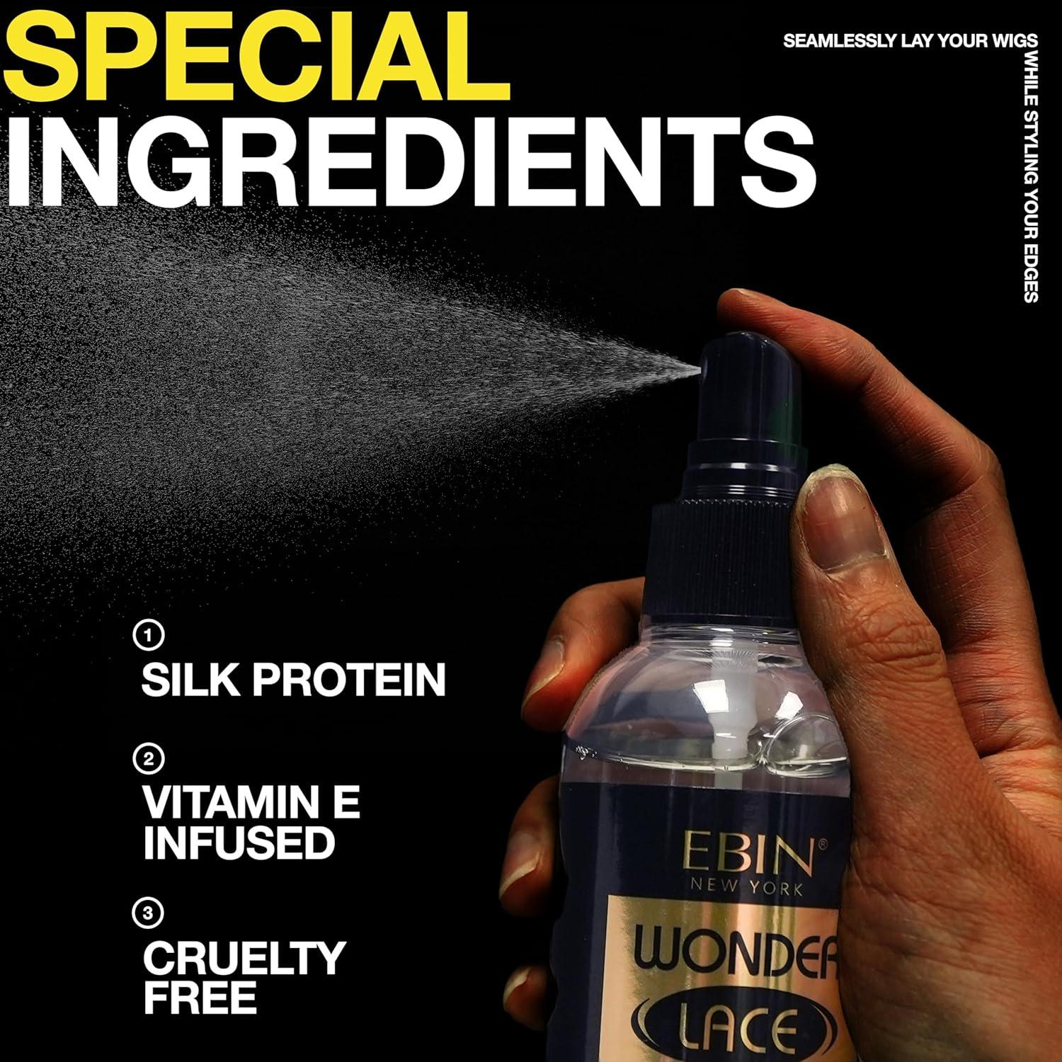 Spray Fijador EBIN NEW YORK Wonder Lace Bond 100ml Activa