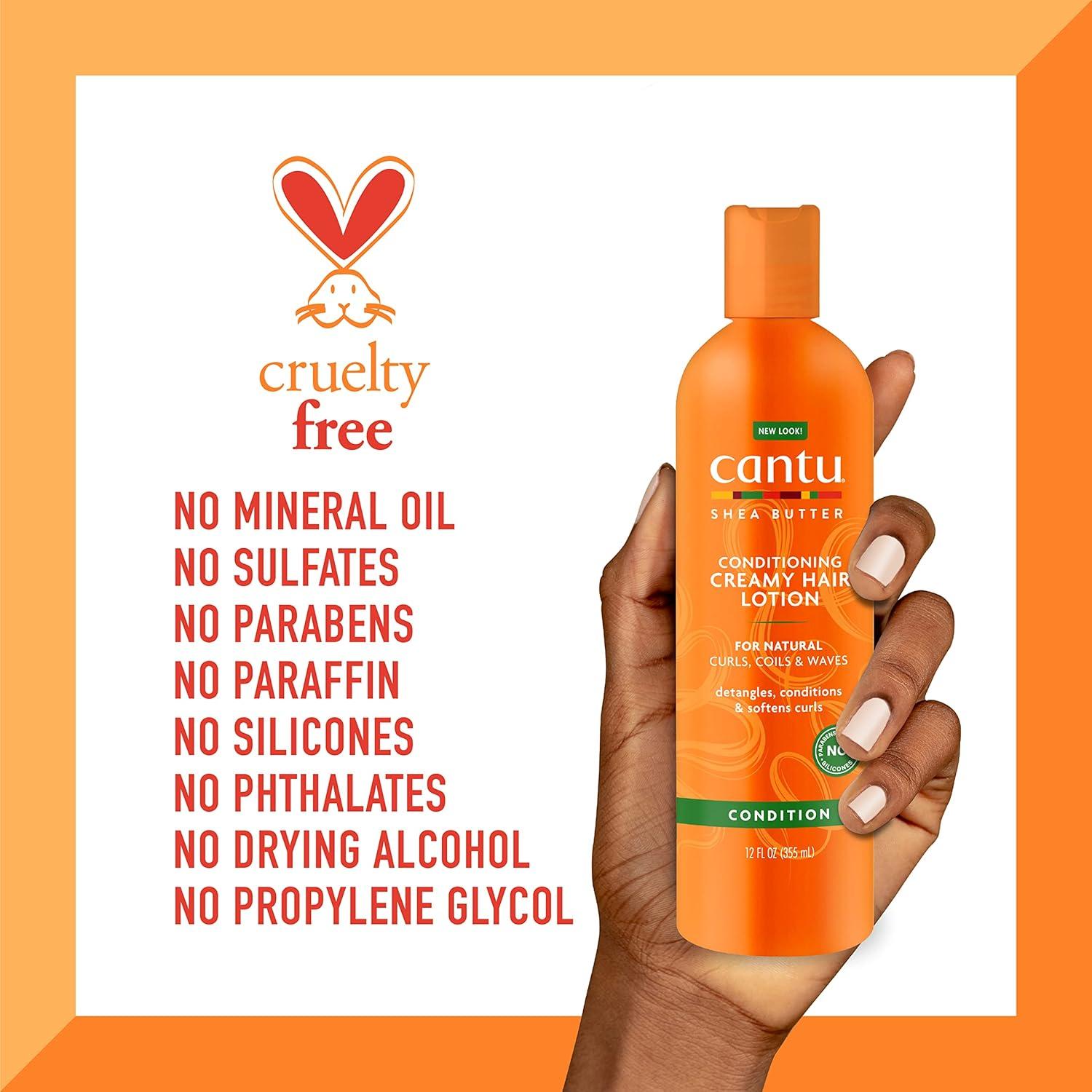 Crema Hidratante Cantu Manteca de Karité 355 ml para Cabello Natural