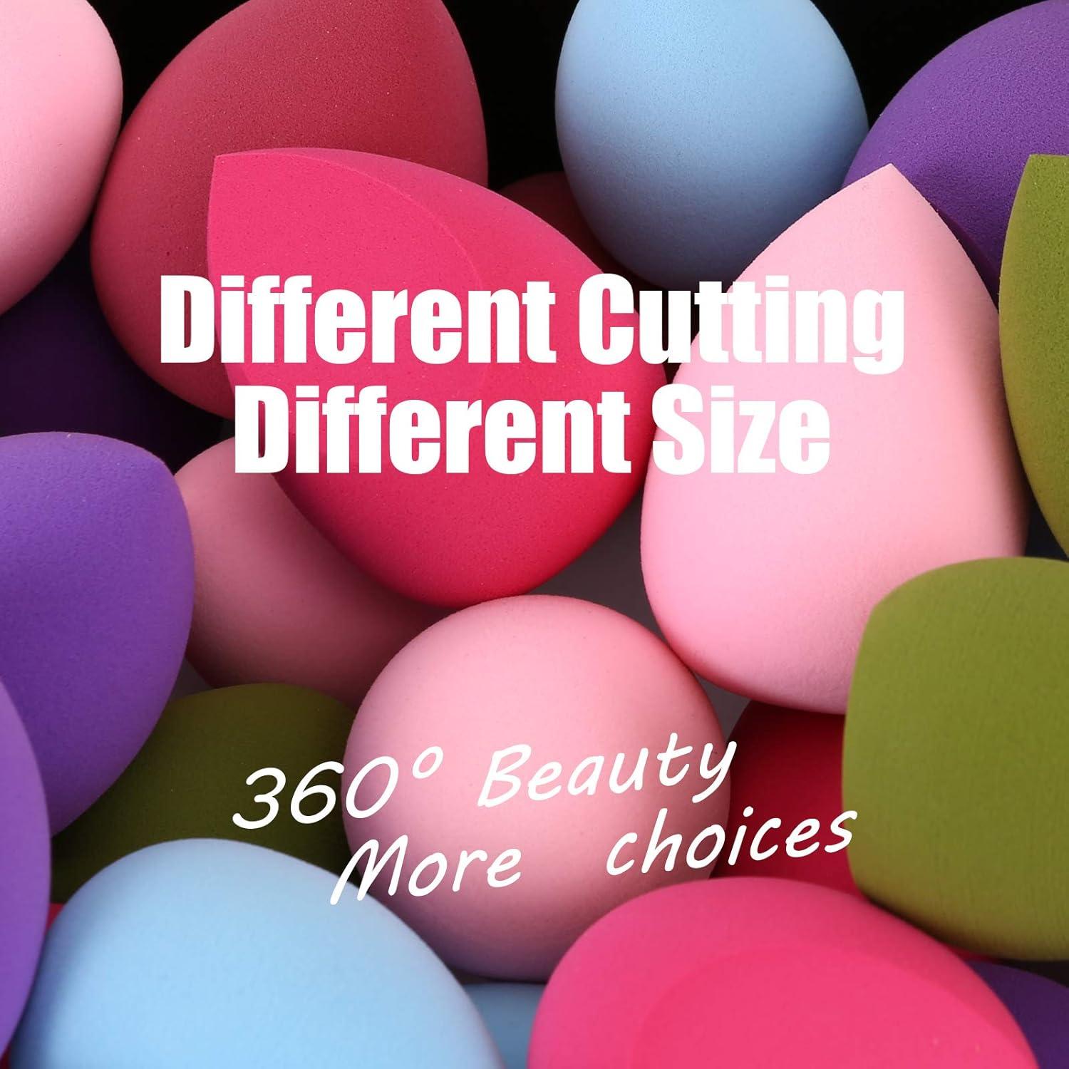 Juego de Esponjas de Maquillaje 12pcs + Soporte S SUSANN