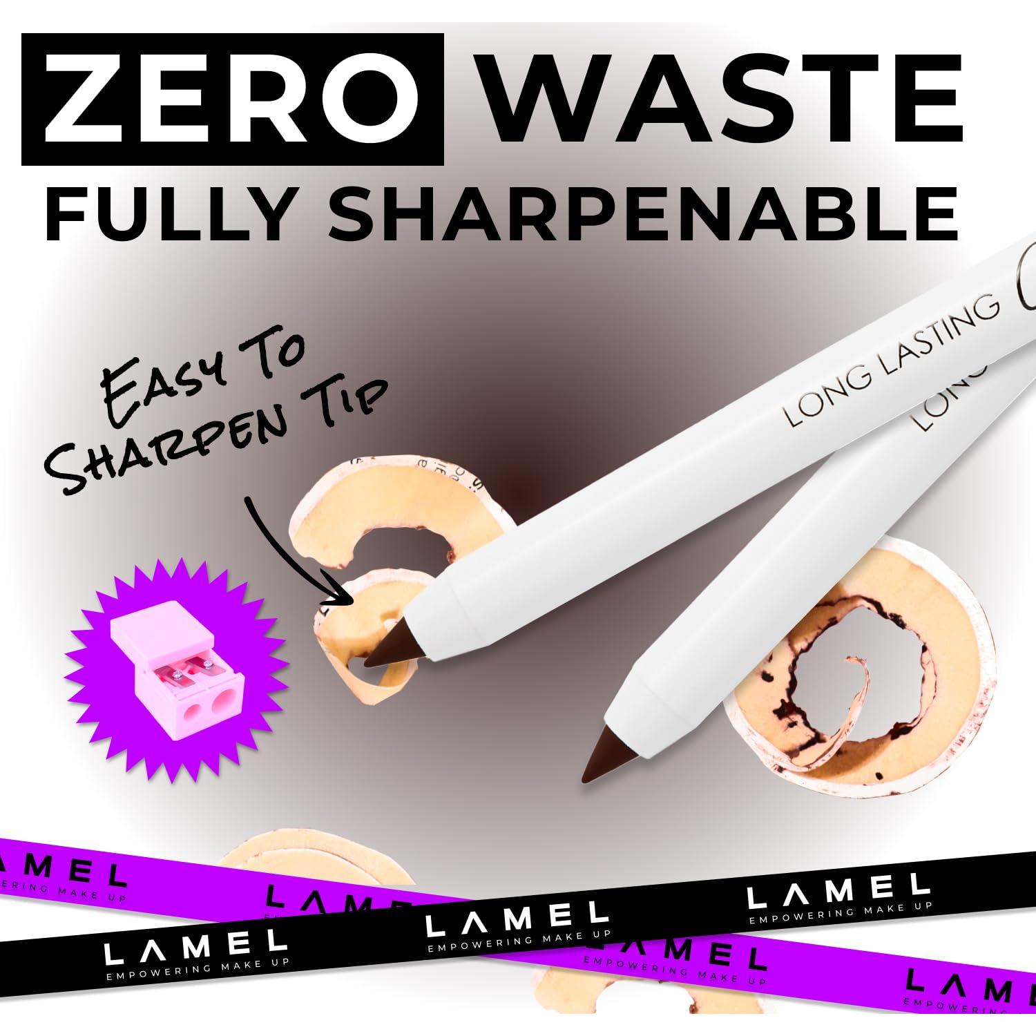 Delineador en Gel LAMEL 402 Marrón Profundo Impermeable