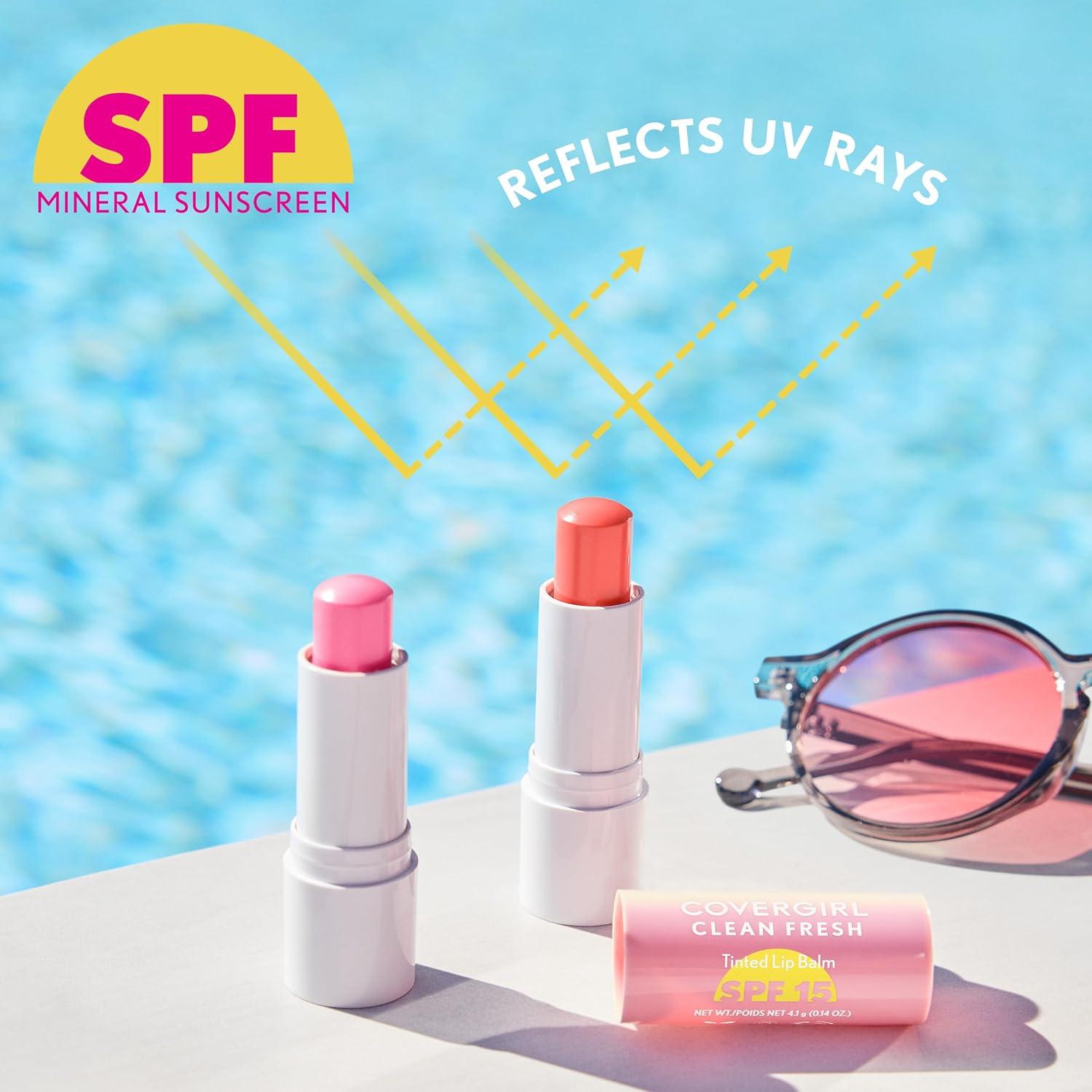 Bálsamo Labial Tinte Covergirl SPF 15 - 4g Me Haces Sonrojar